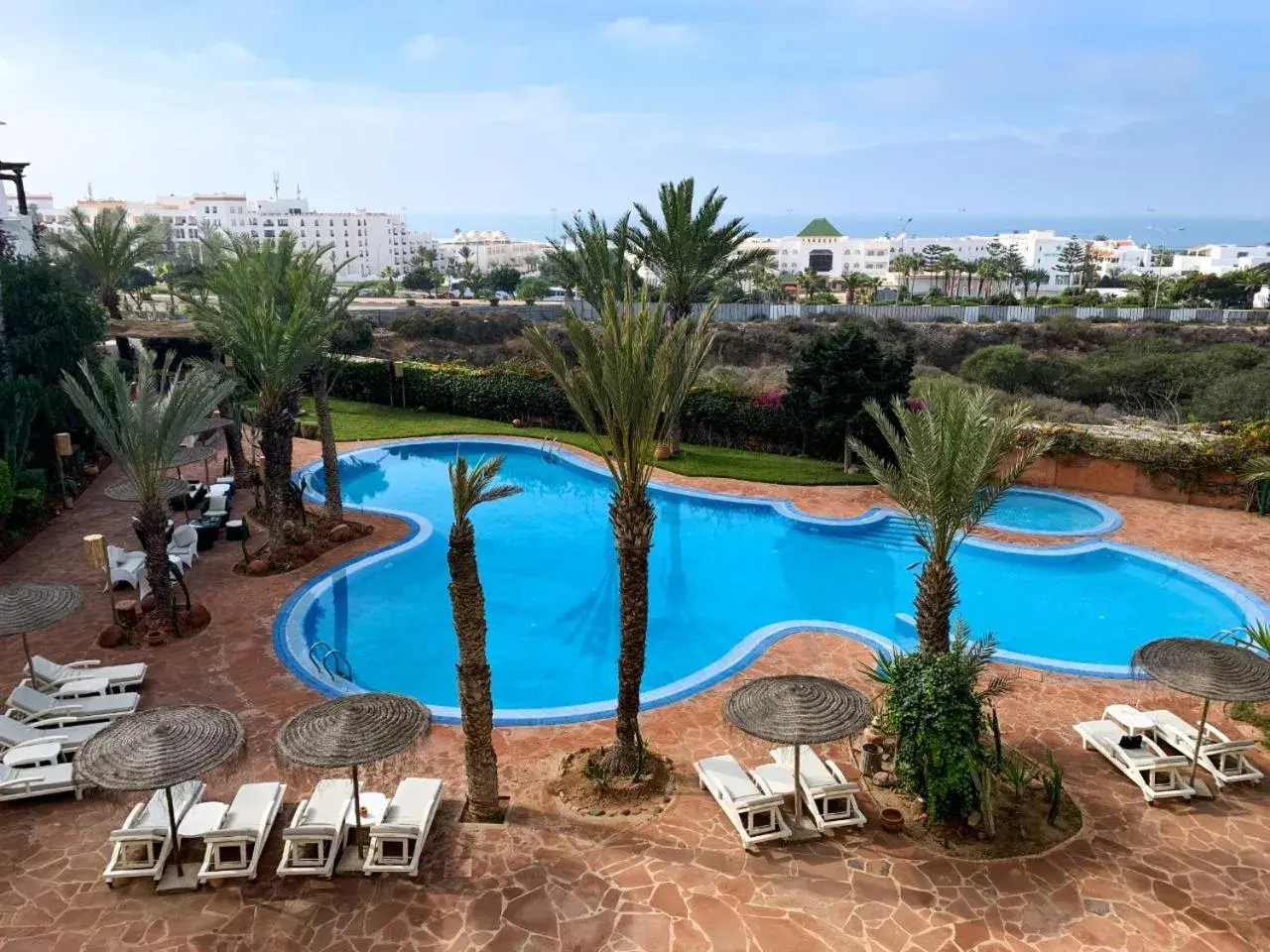 Pool View in Borjs Hotel Suites & Spa