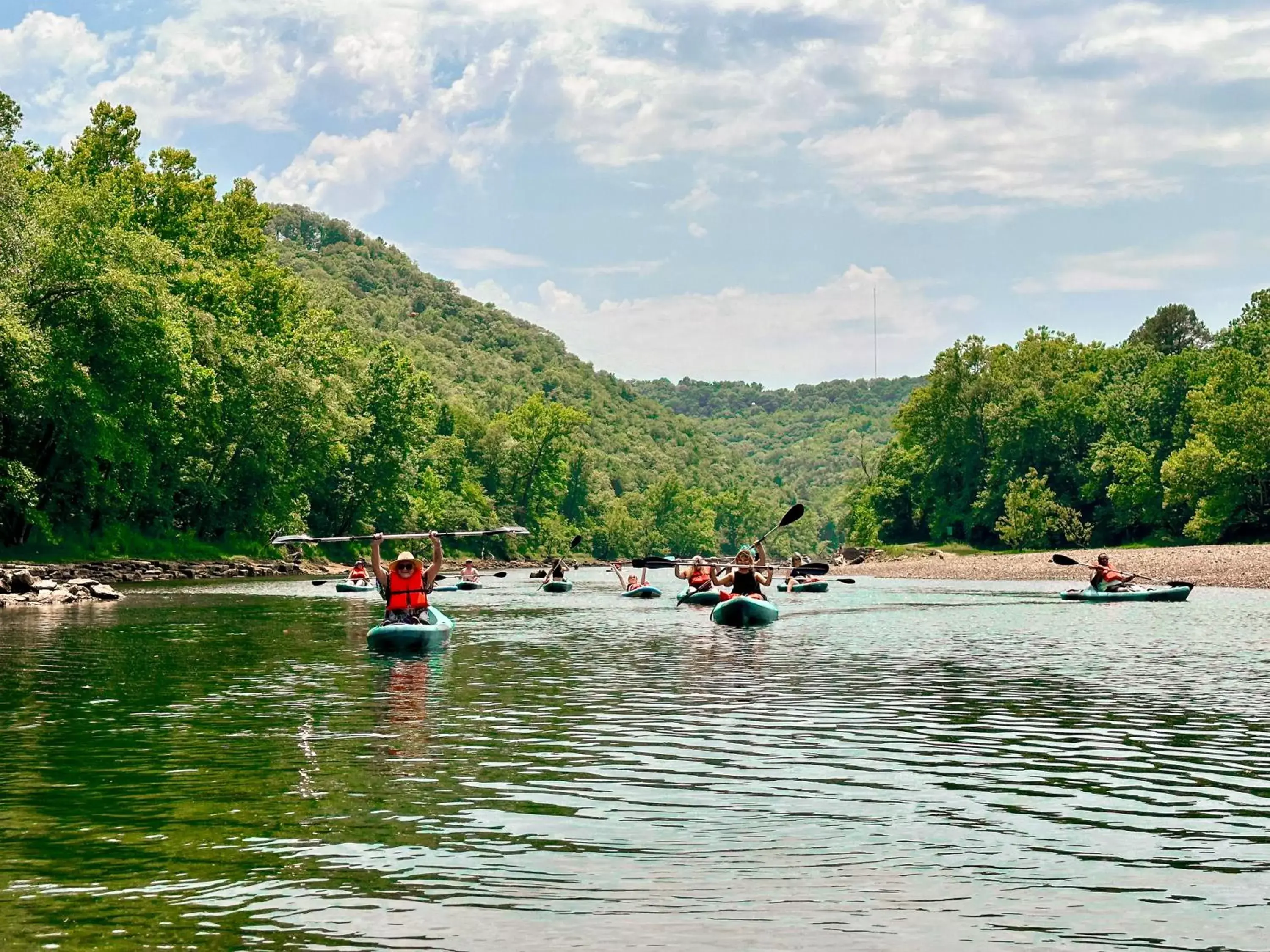 Canoeing in The Wanderoo Lodge