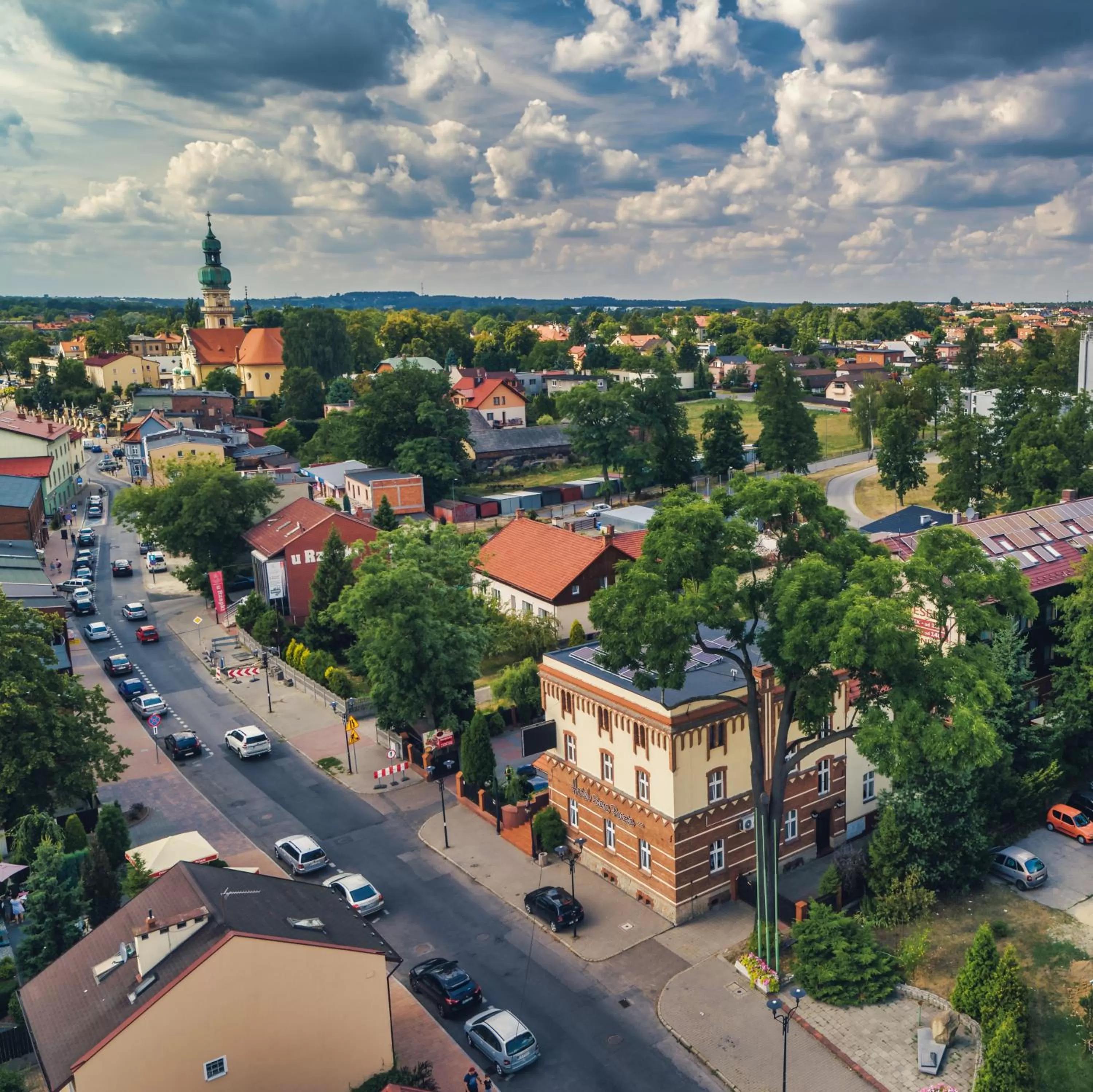 Bird's eye view in Hotel Stara Poczta