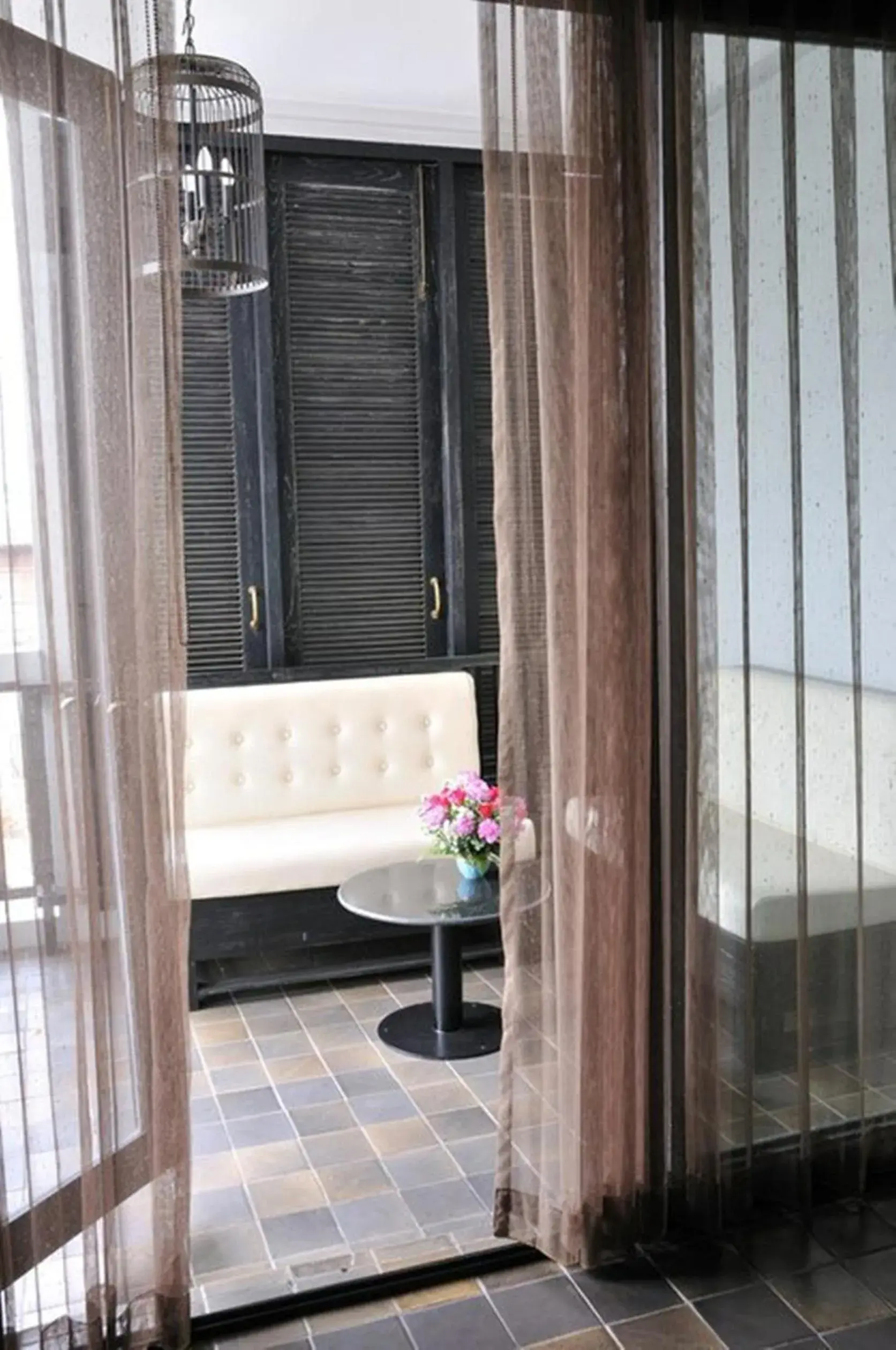 Seating area, Bathroom in Aruntara Riverside Boutique Hotel