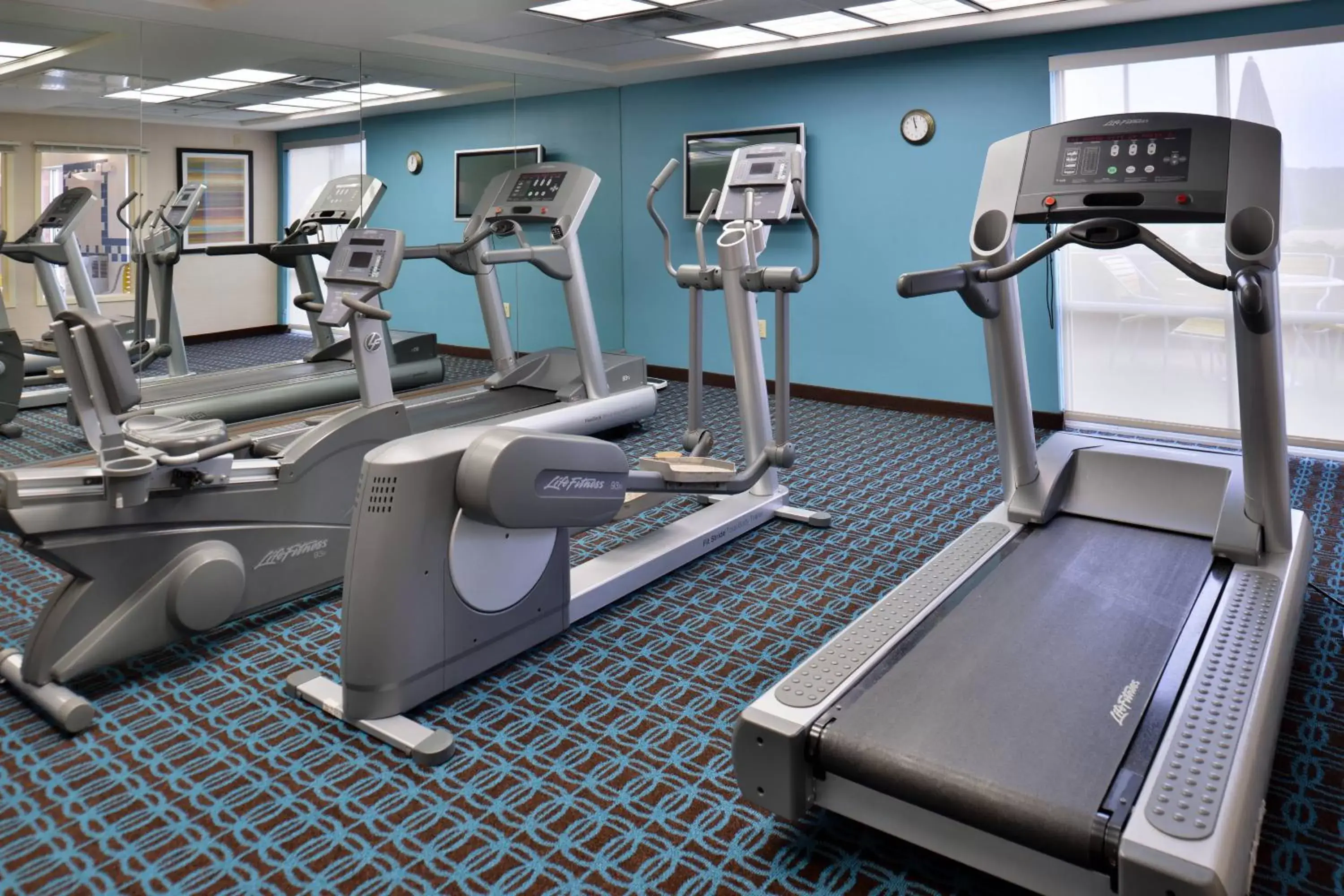 Fitness centre/facilities, Fitness Center/Facilities in Fairfield Inn and Suites by Marriott Birmingham / Bessemer