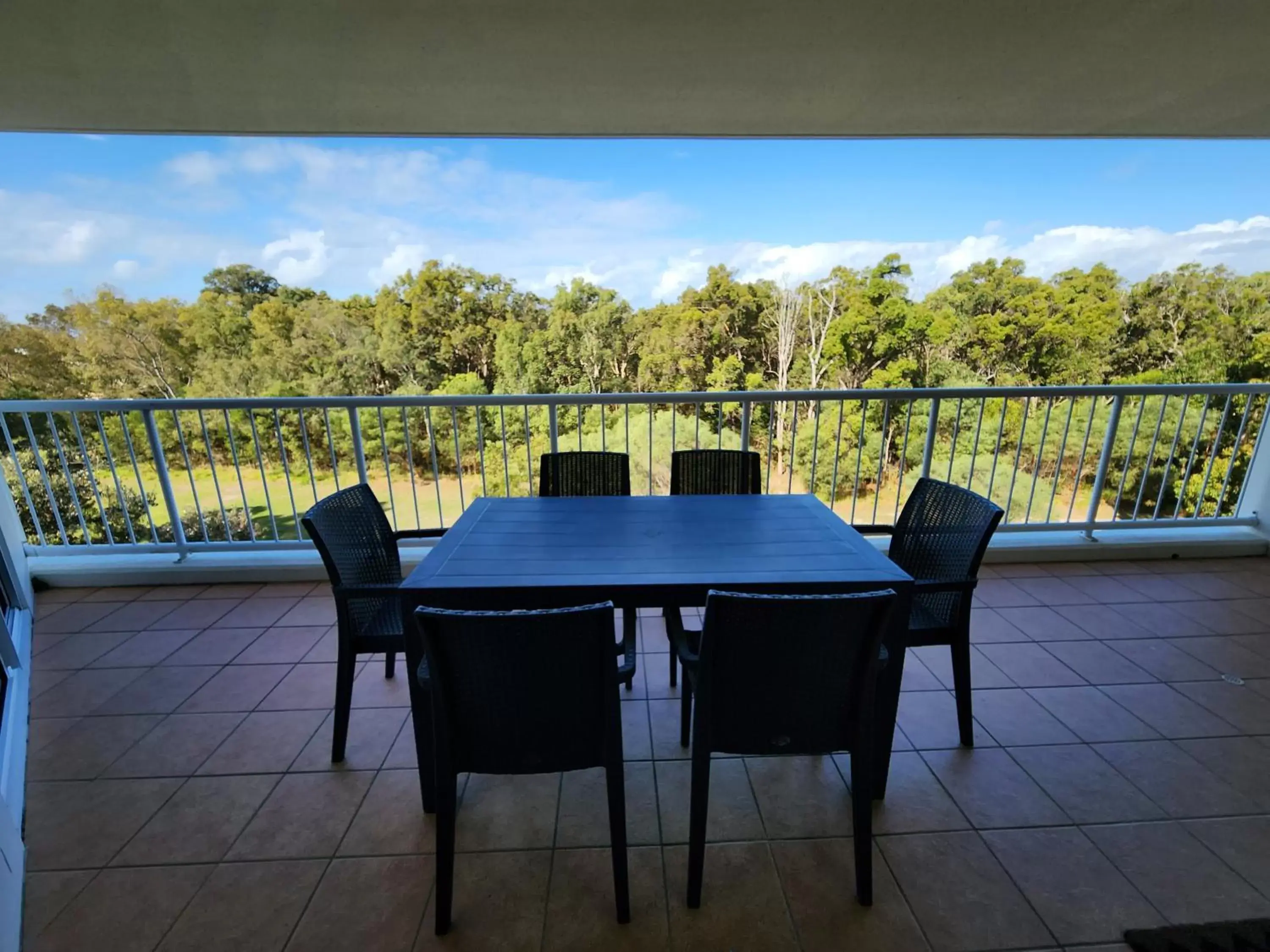 Balcony/Terrace in Fairways Golf & Beach Retreat Bribie Island