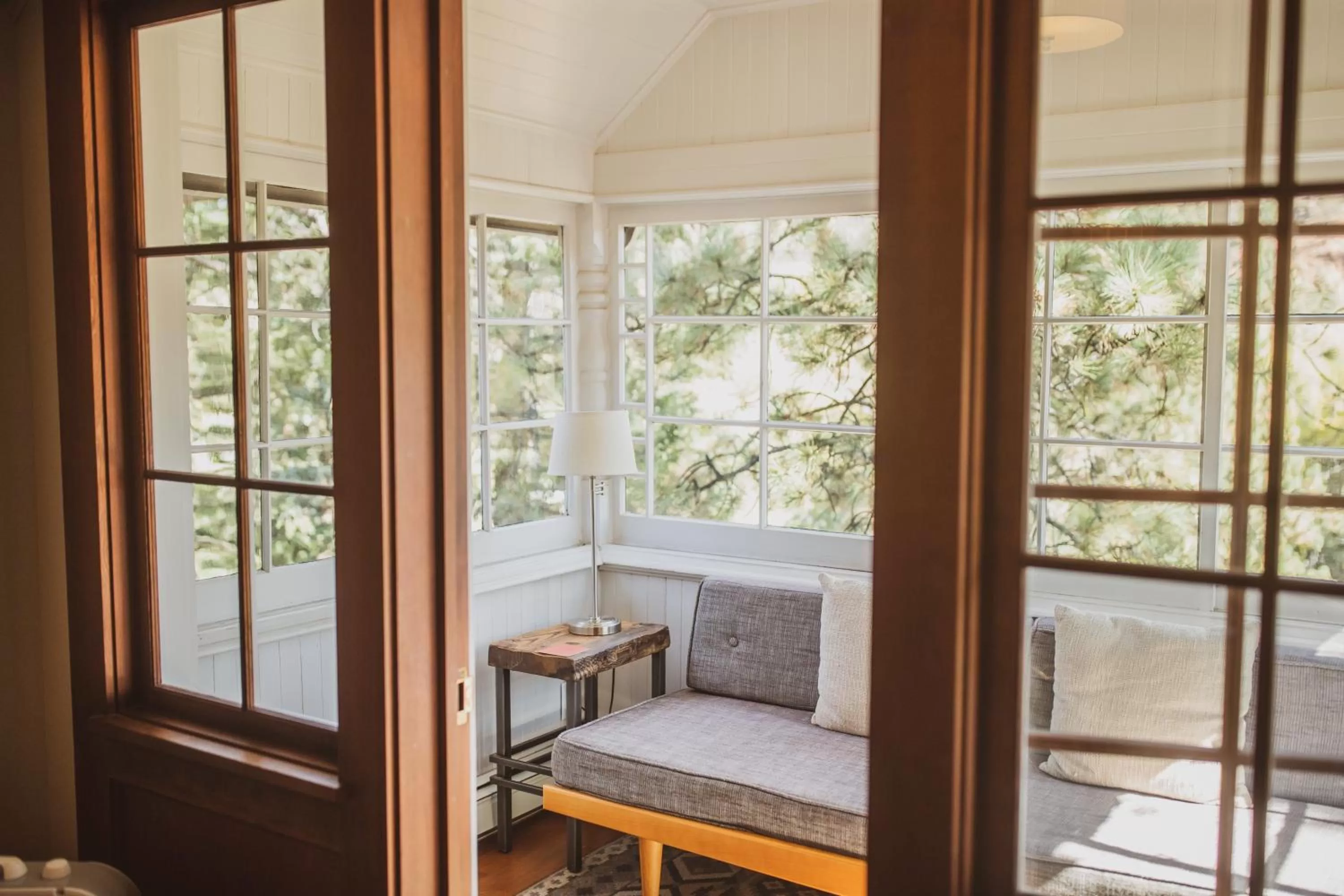 Seating area in The Outlook Lodge