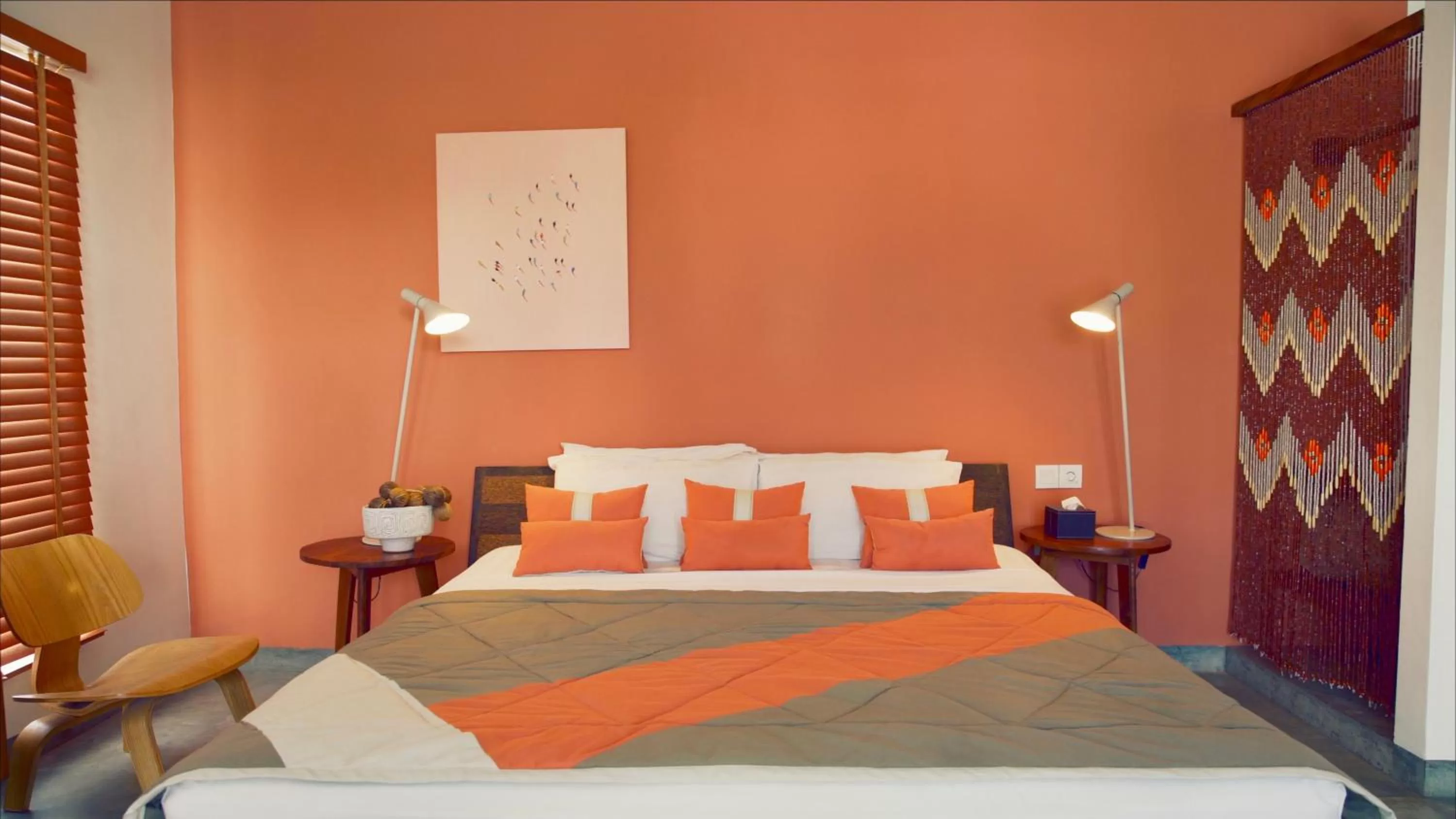 Bedroom, Bed in Rambutan Resort – Phnom Penh