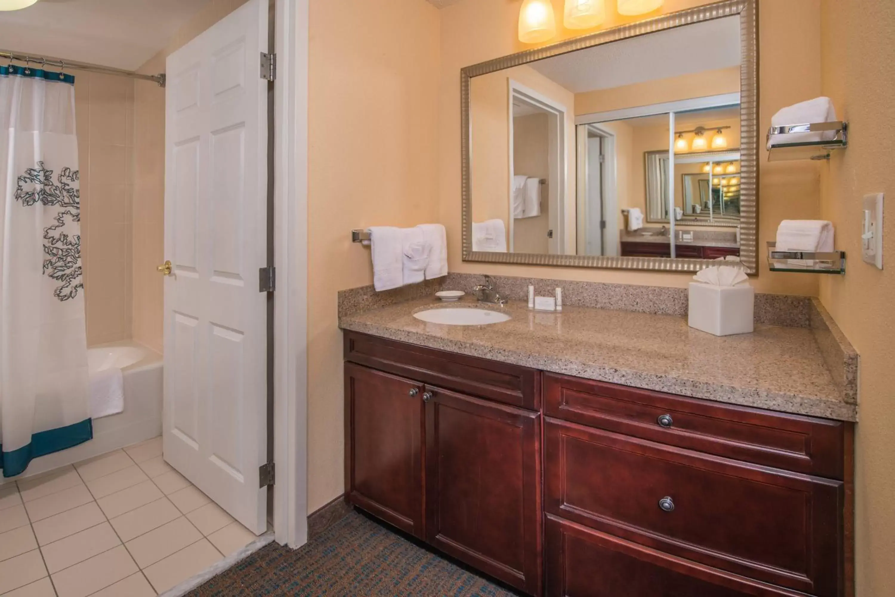 Photo of the whole room, Bathroom in Residence Inn by Marriott Chesapeake Greenbrier