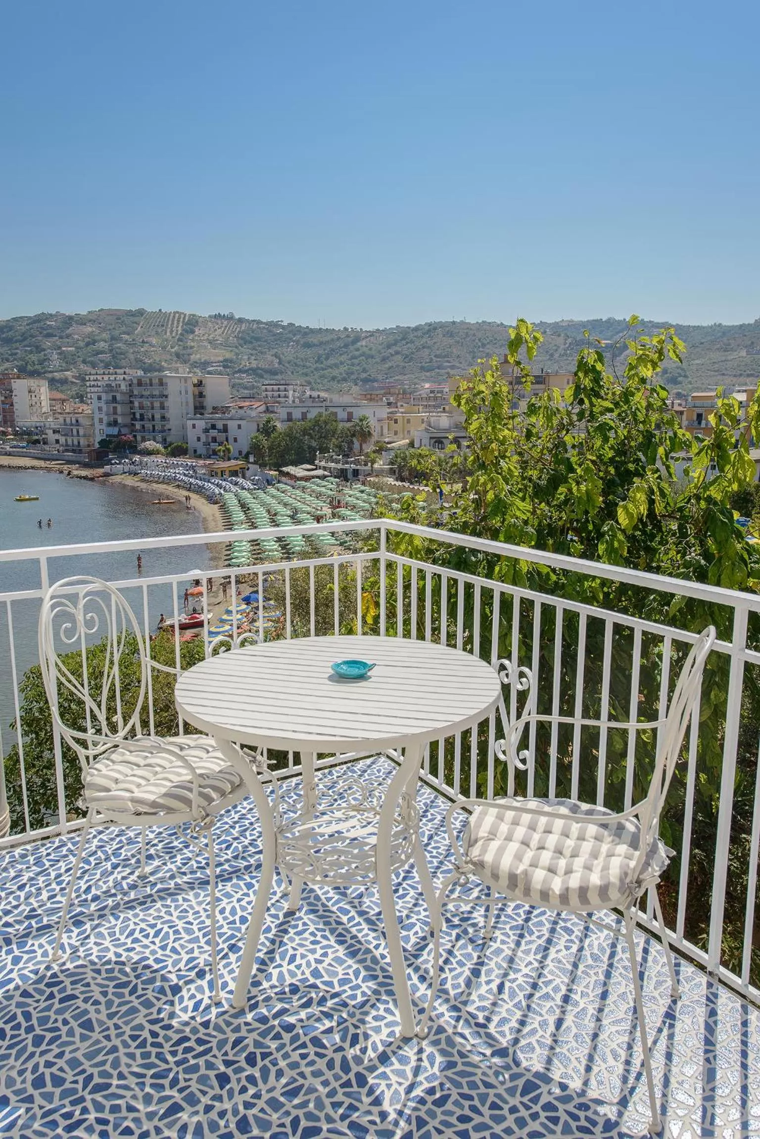 Balcony/Terrace in B&B Vistamare Suite
