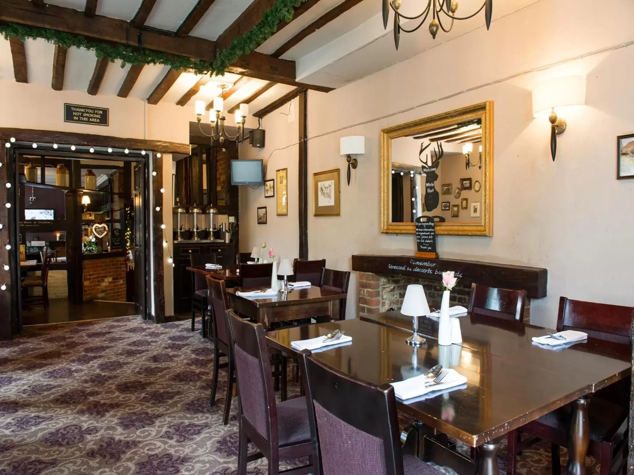 Lounge or bar, Restaurant/Places to Eat in The White Hart by Innkeeper's Collection