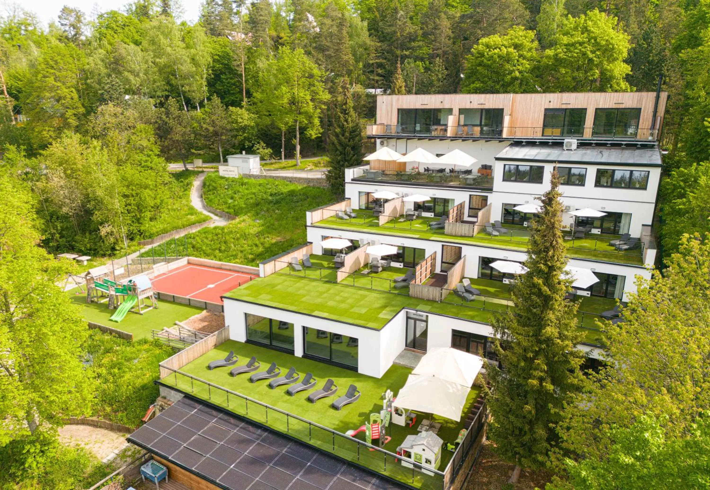 Property building in Hotel Kras