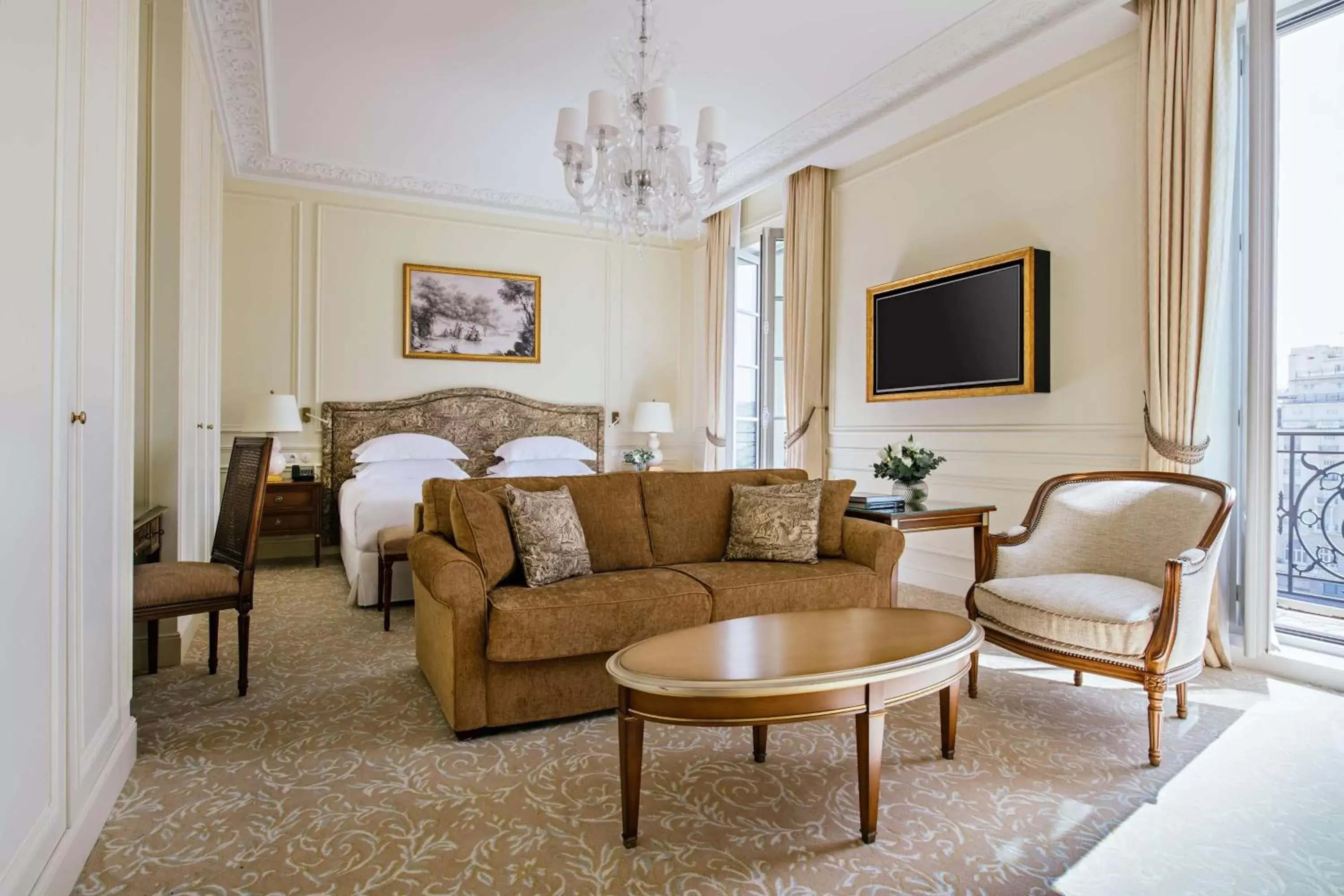 Photo of the whole room, Seating Area in Hôtel du Palais Biarritz, in The Unbound Collection by Hyatt