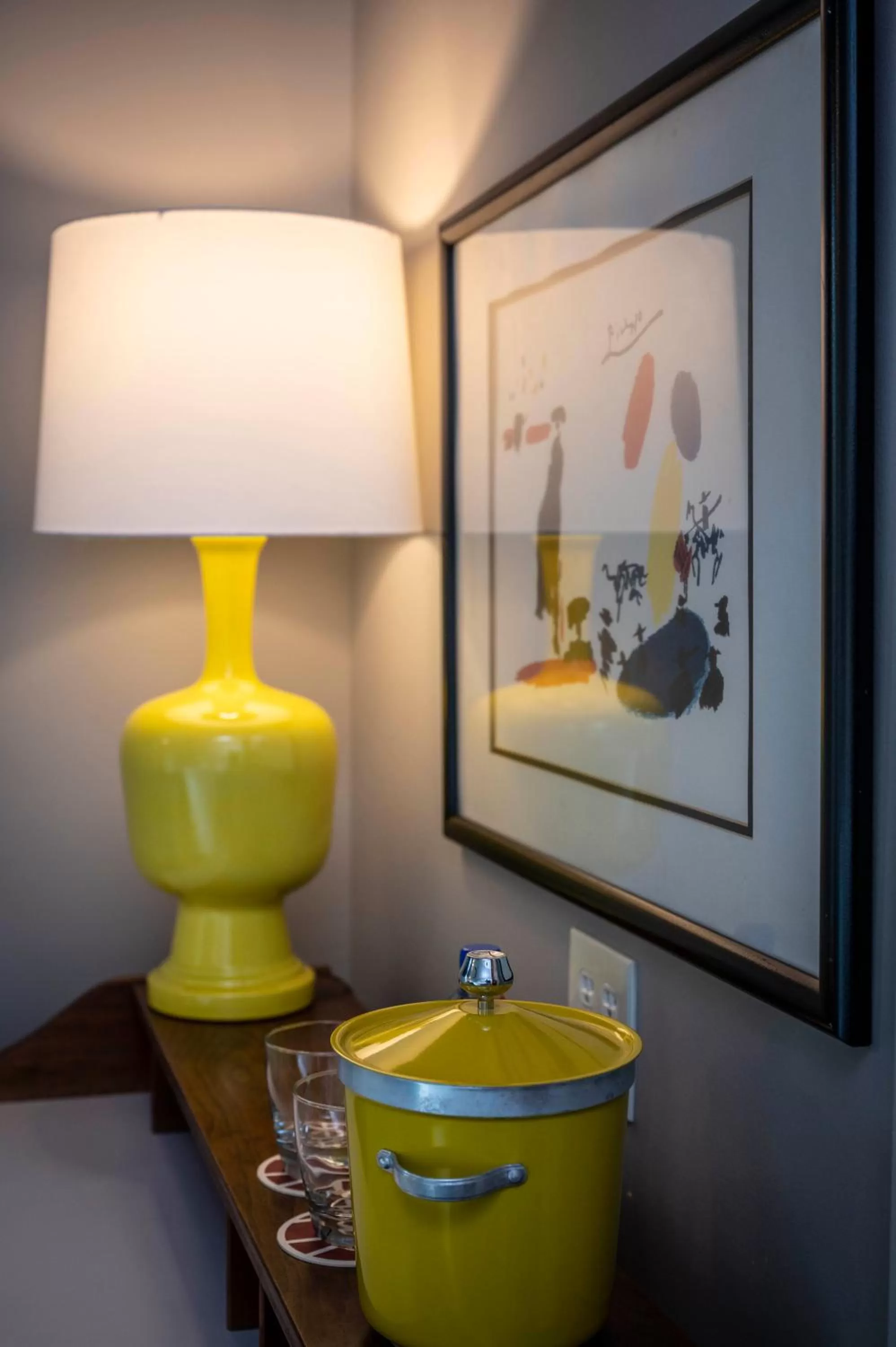 Seating area in Hotel Broad Ripple