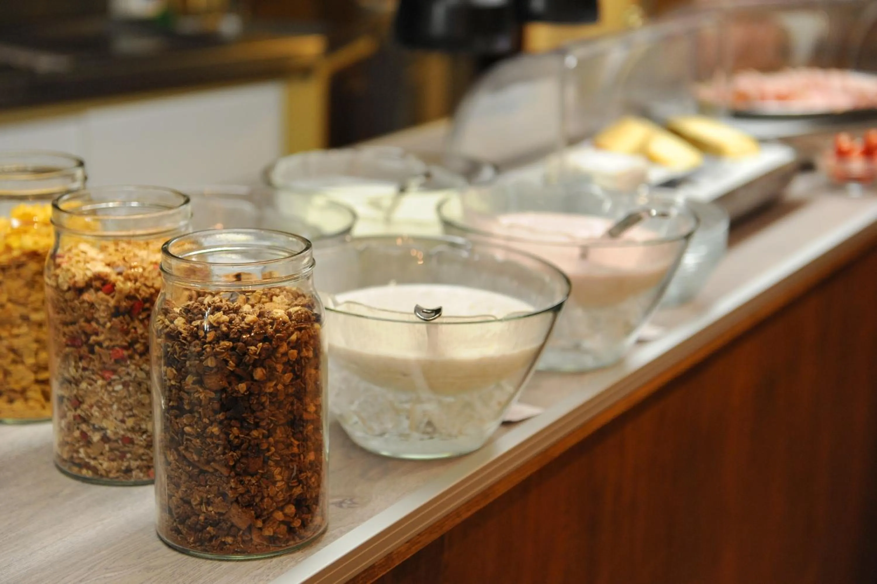 Buffet breakfast in Hotel Dischma