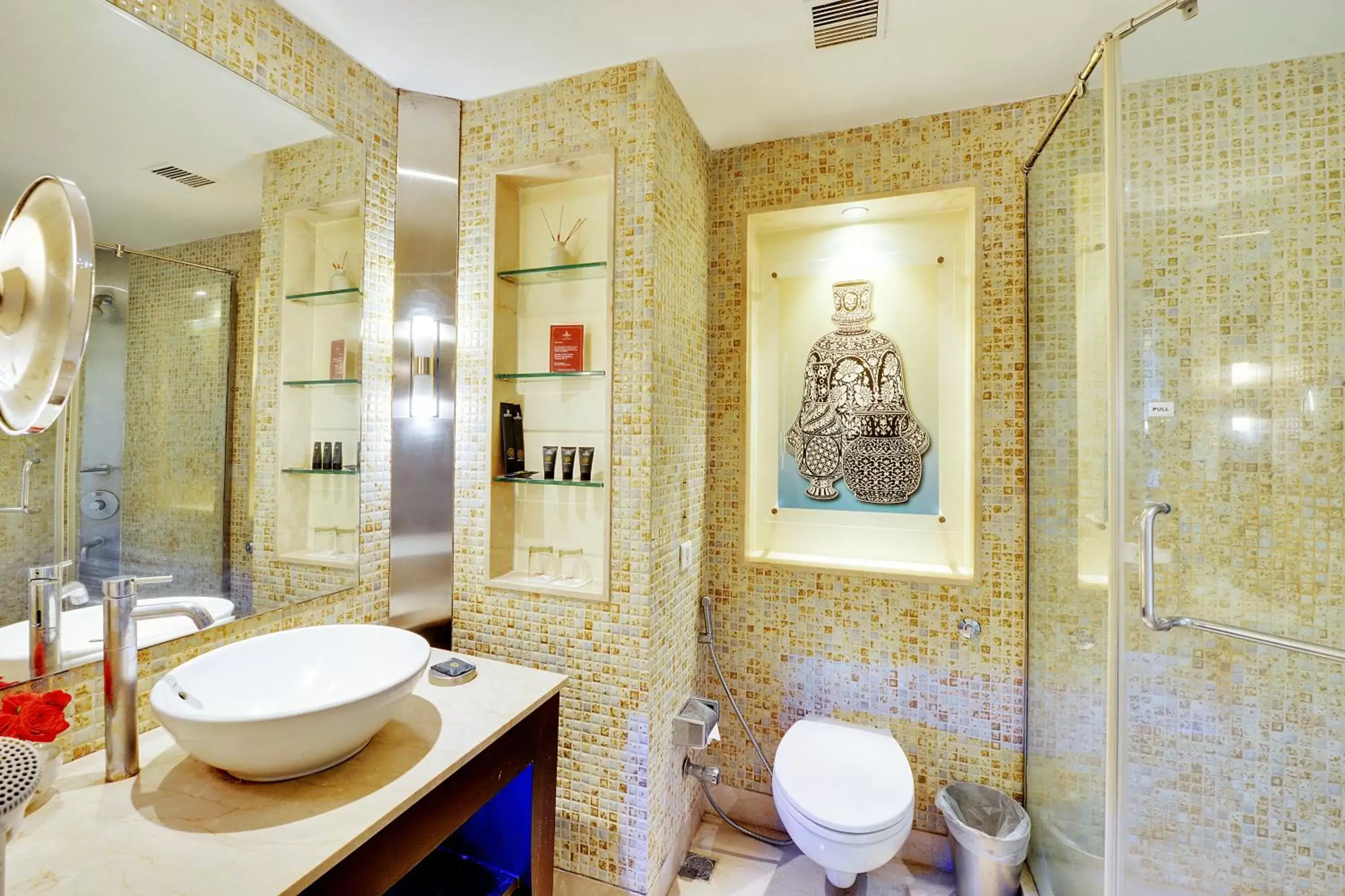 Bathroom in The Golkonda Hotel Bathroom in The Golkonda Hotel