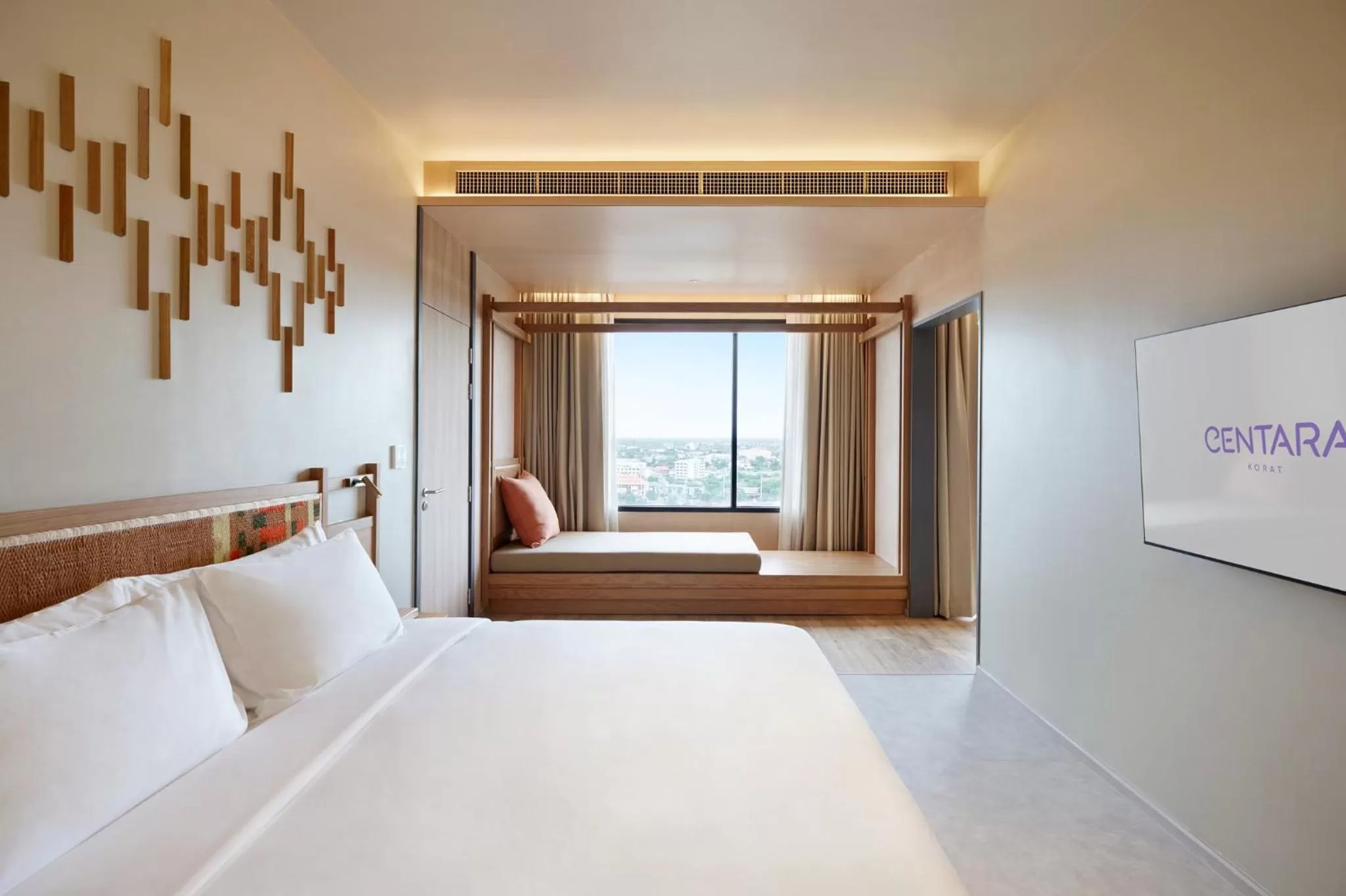 Photo of the whole room, Bed in Centara Korat