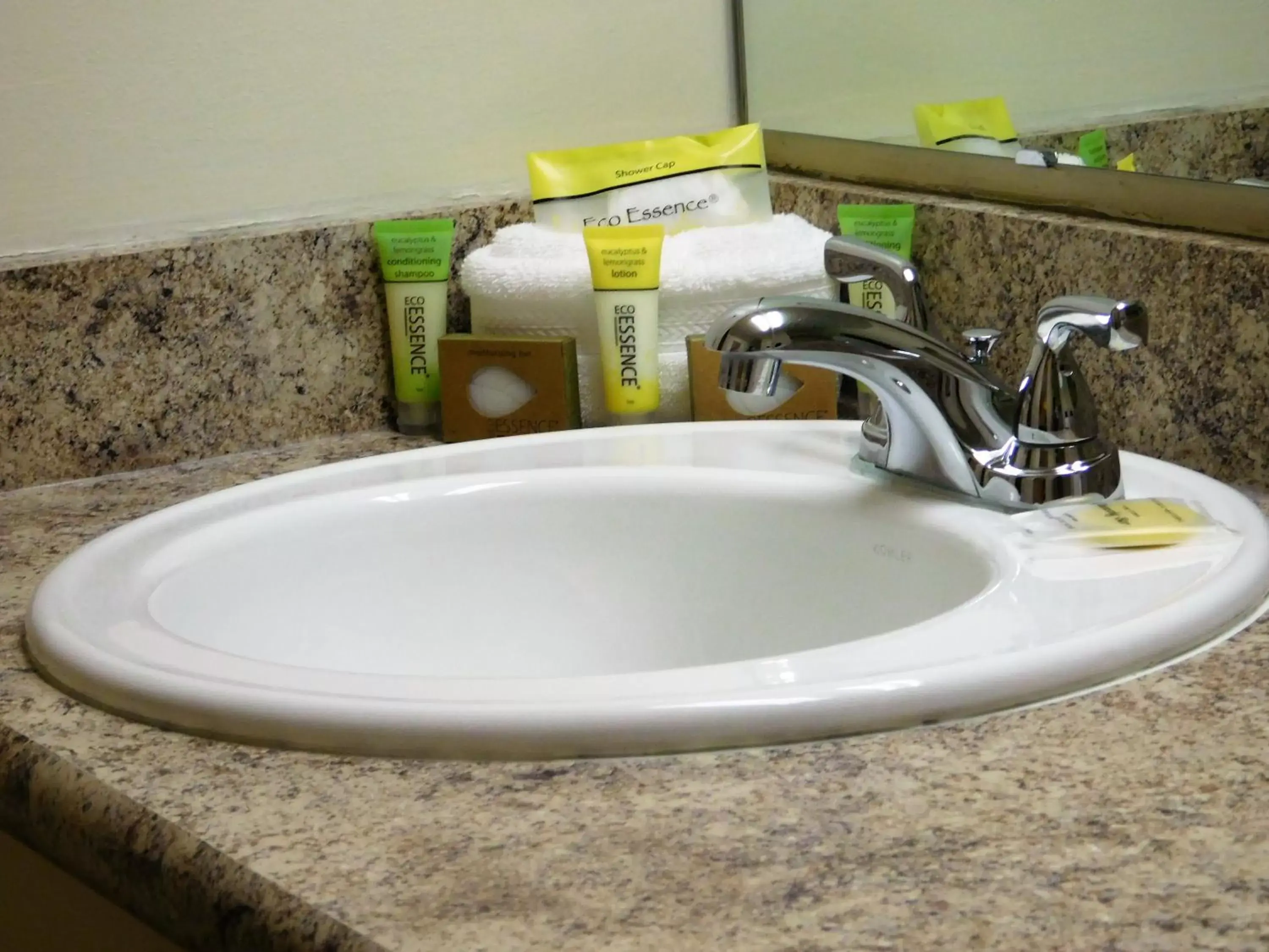 Bathroom in Capri Motel