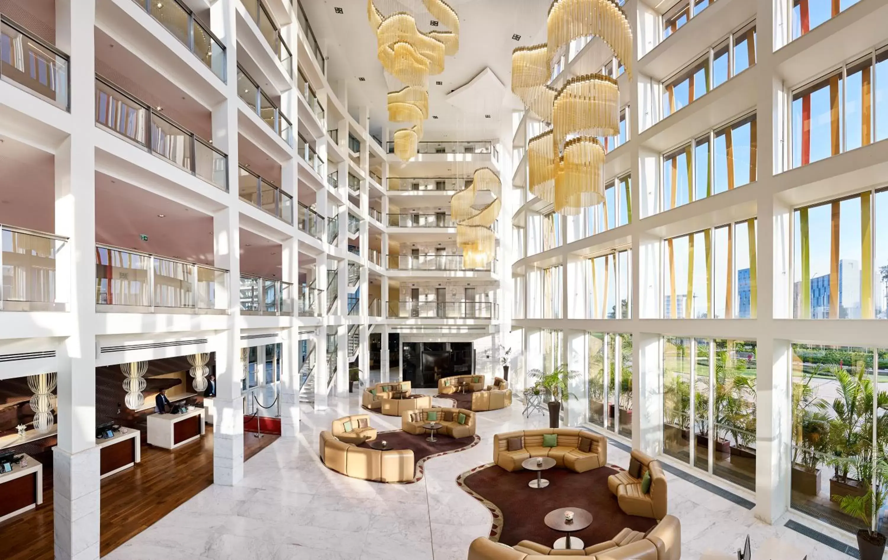 Lobby or reception in Radisson Blu Hotel & Convention Centre Kigali