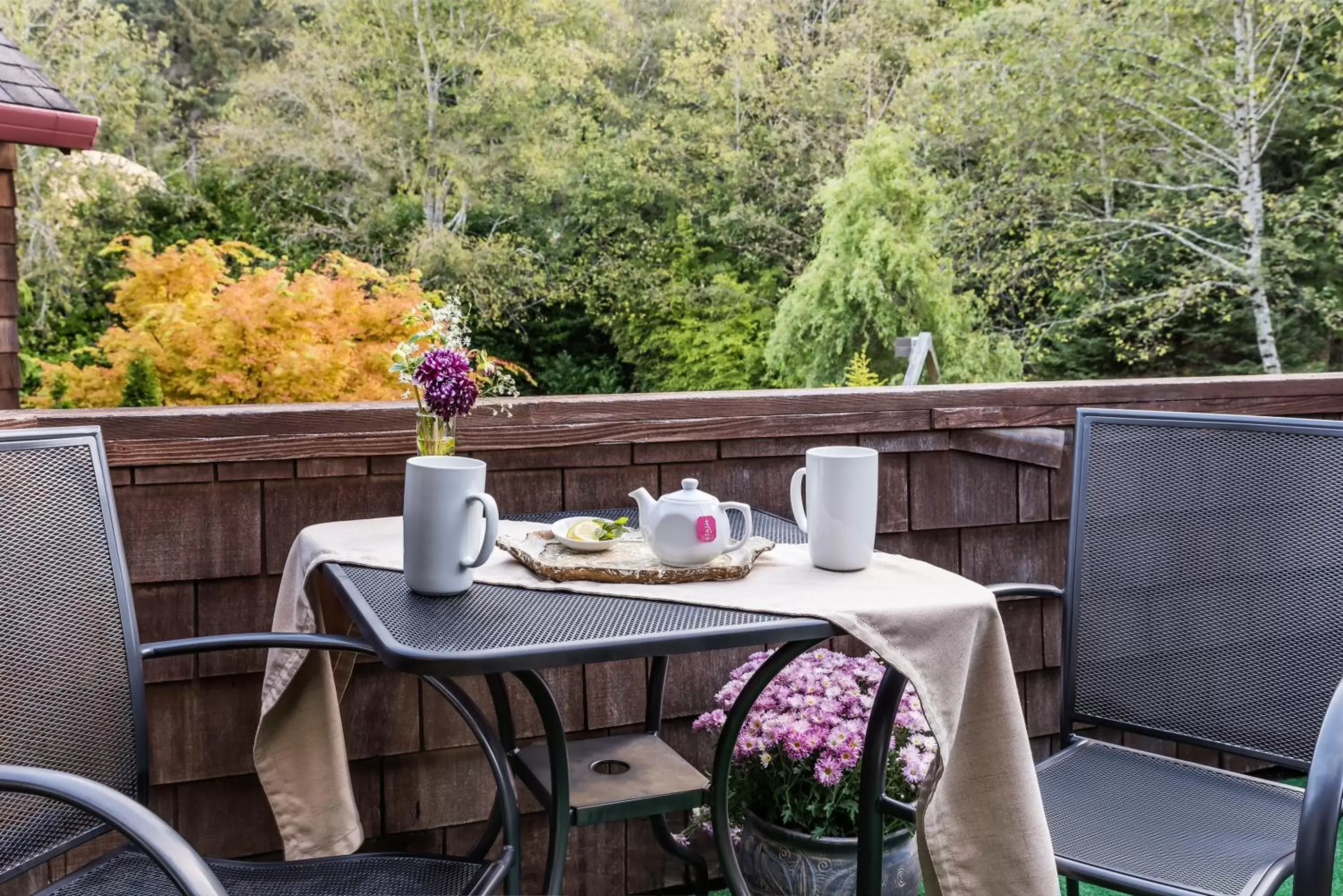 Balcony/Terrace in Arch Cape Inn and Retreat