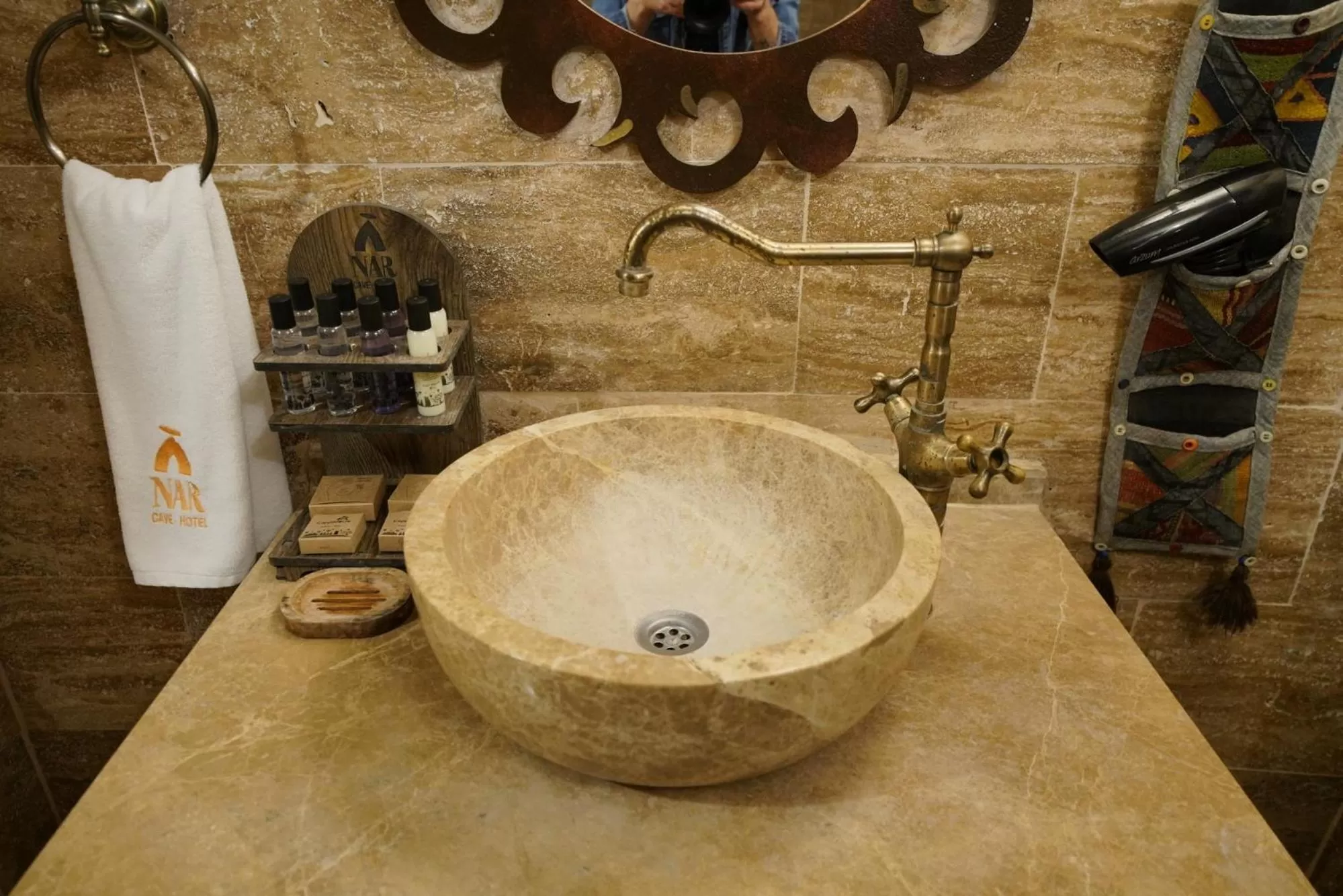 Bathroom in Cappadocia Nar Cave House & Swimming Pool