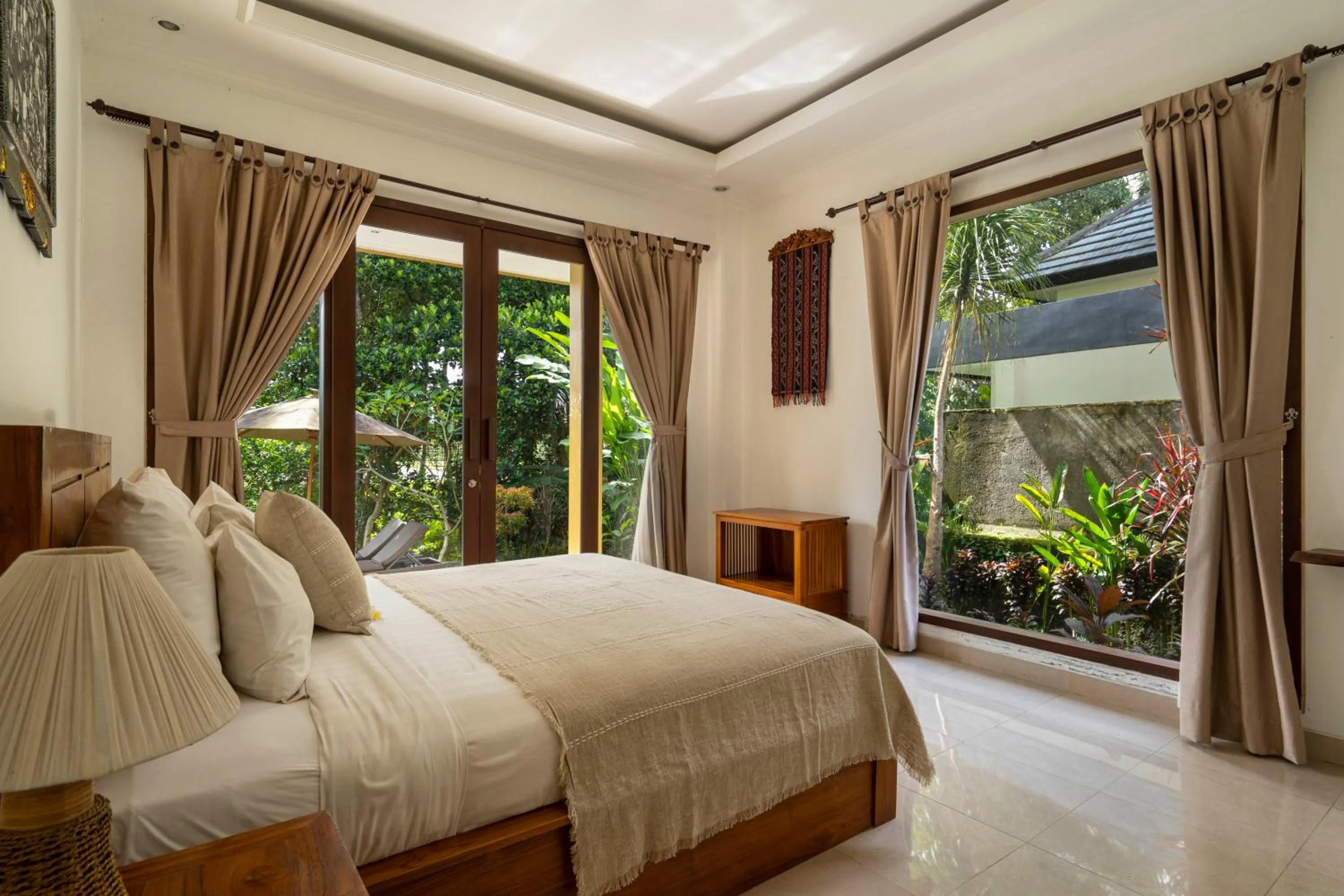 Property building, Bed in Kubu Bali Baik Villa & Resort - CHSE Certified