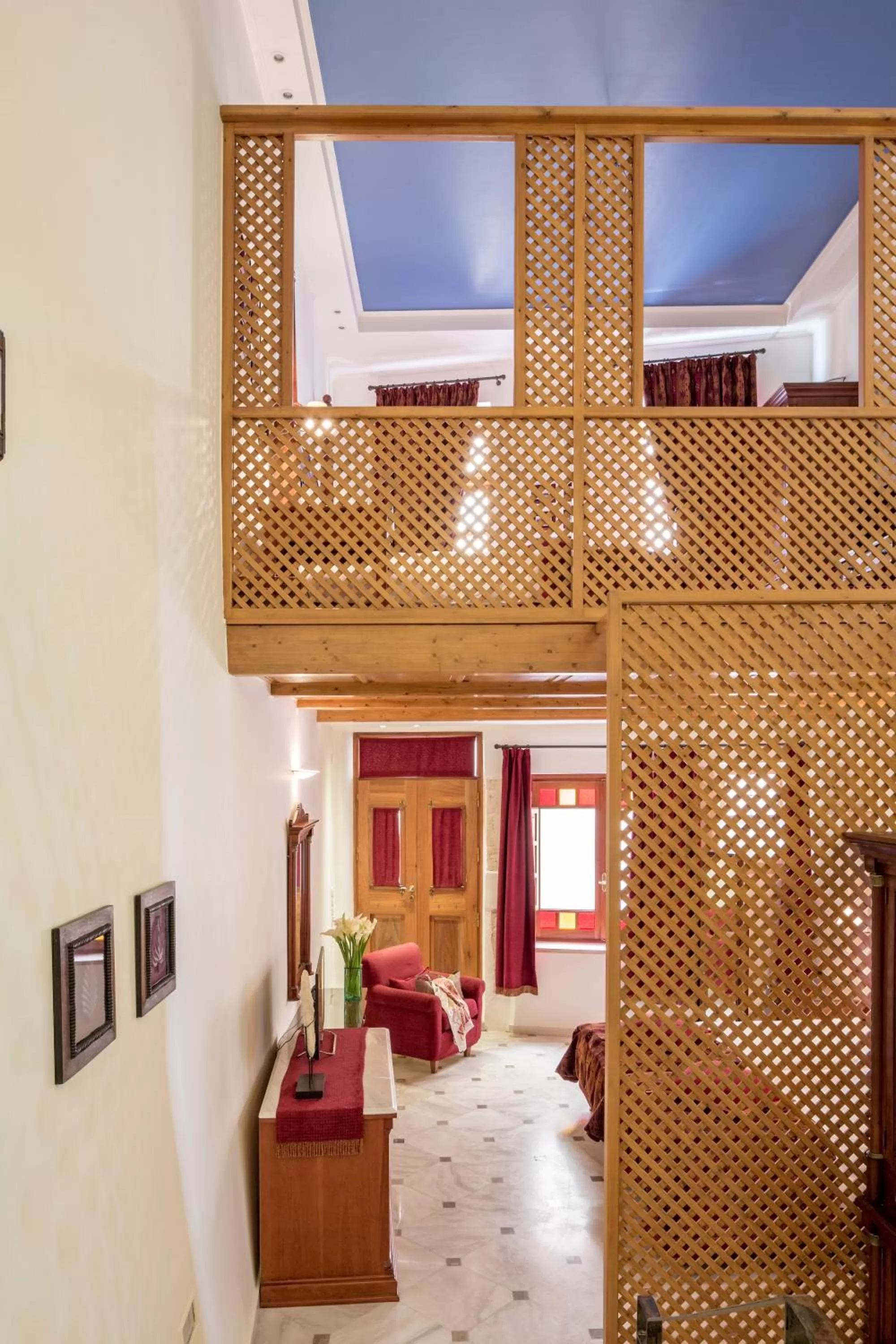 Bed in Casa Delfino Hotel & Spa