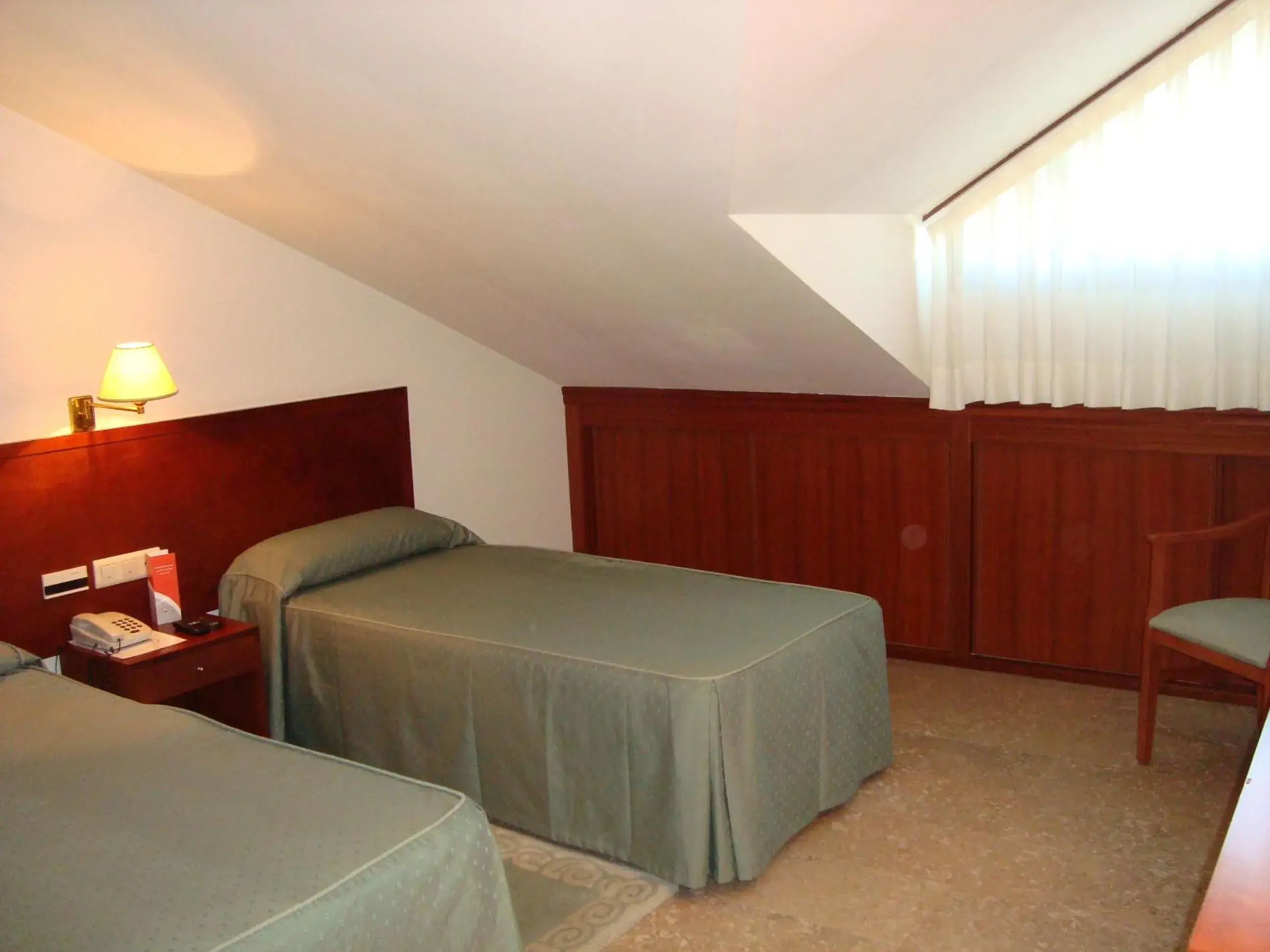 Bed in Hotel Bahía Bayona