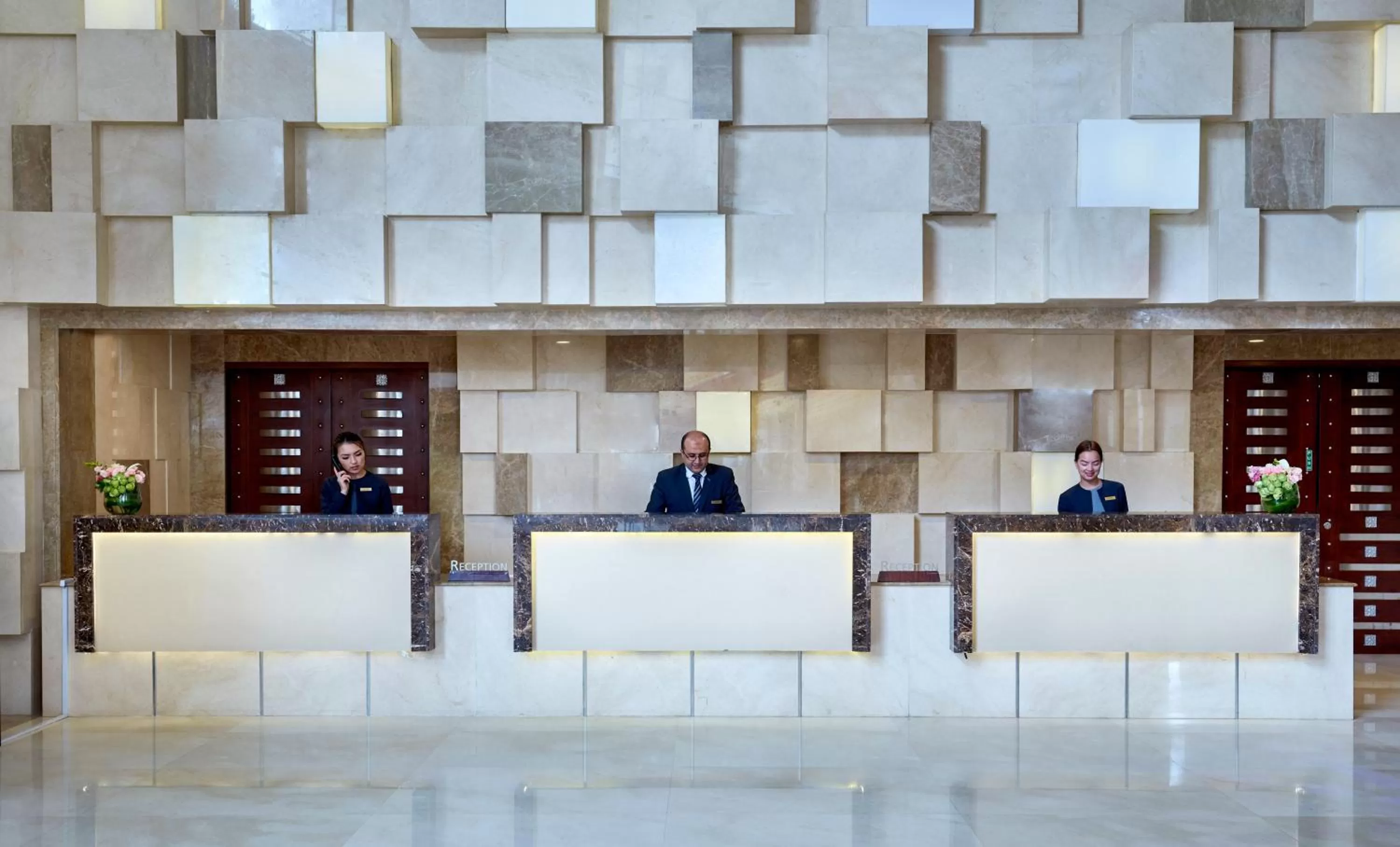 Property building in Best Plaza West Bay Hotel