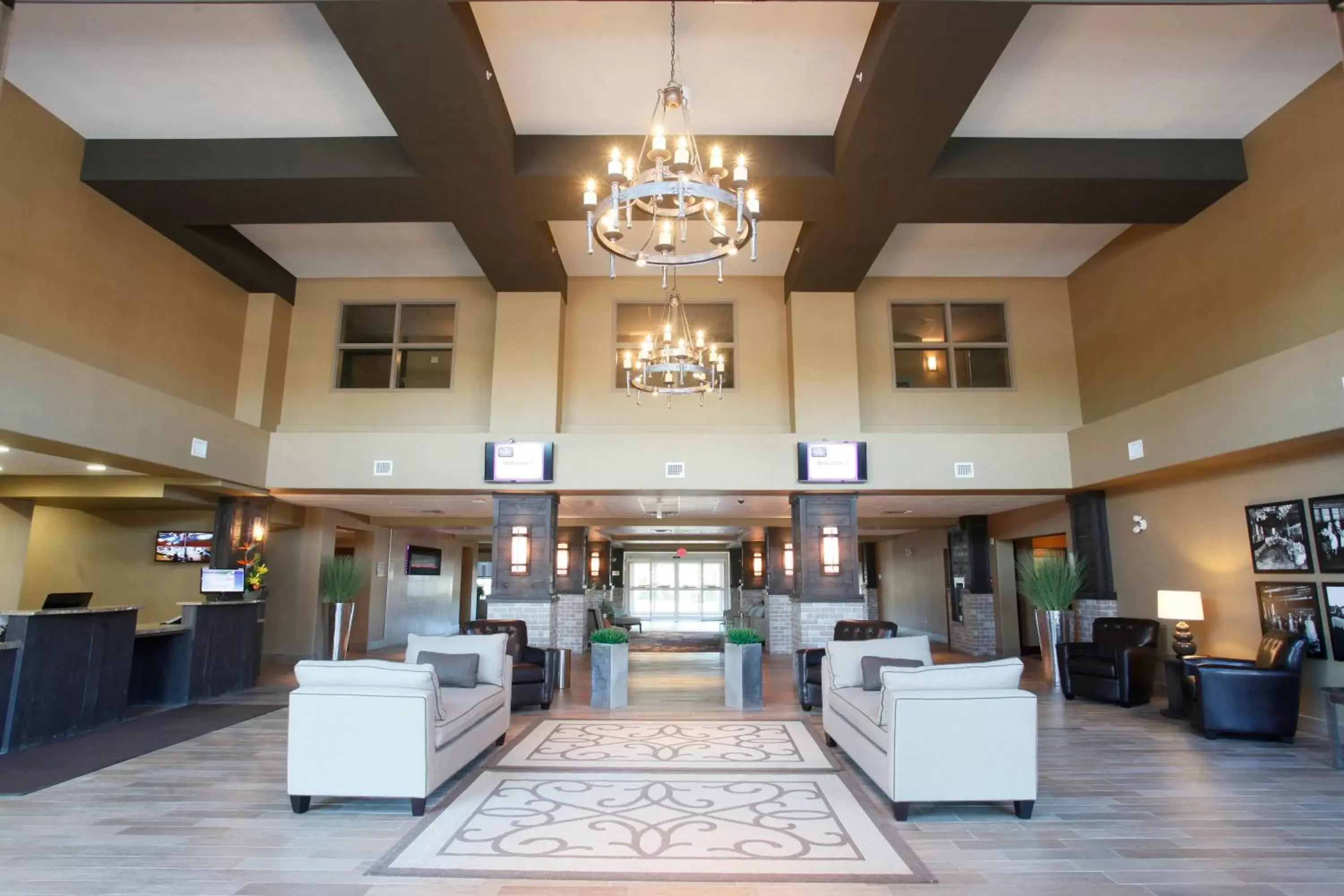 Lobby or reception, Lobby/Reception in Pomeroy Inn & Suites at Olds College