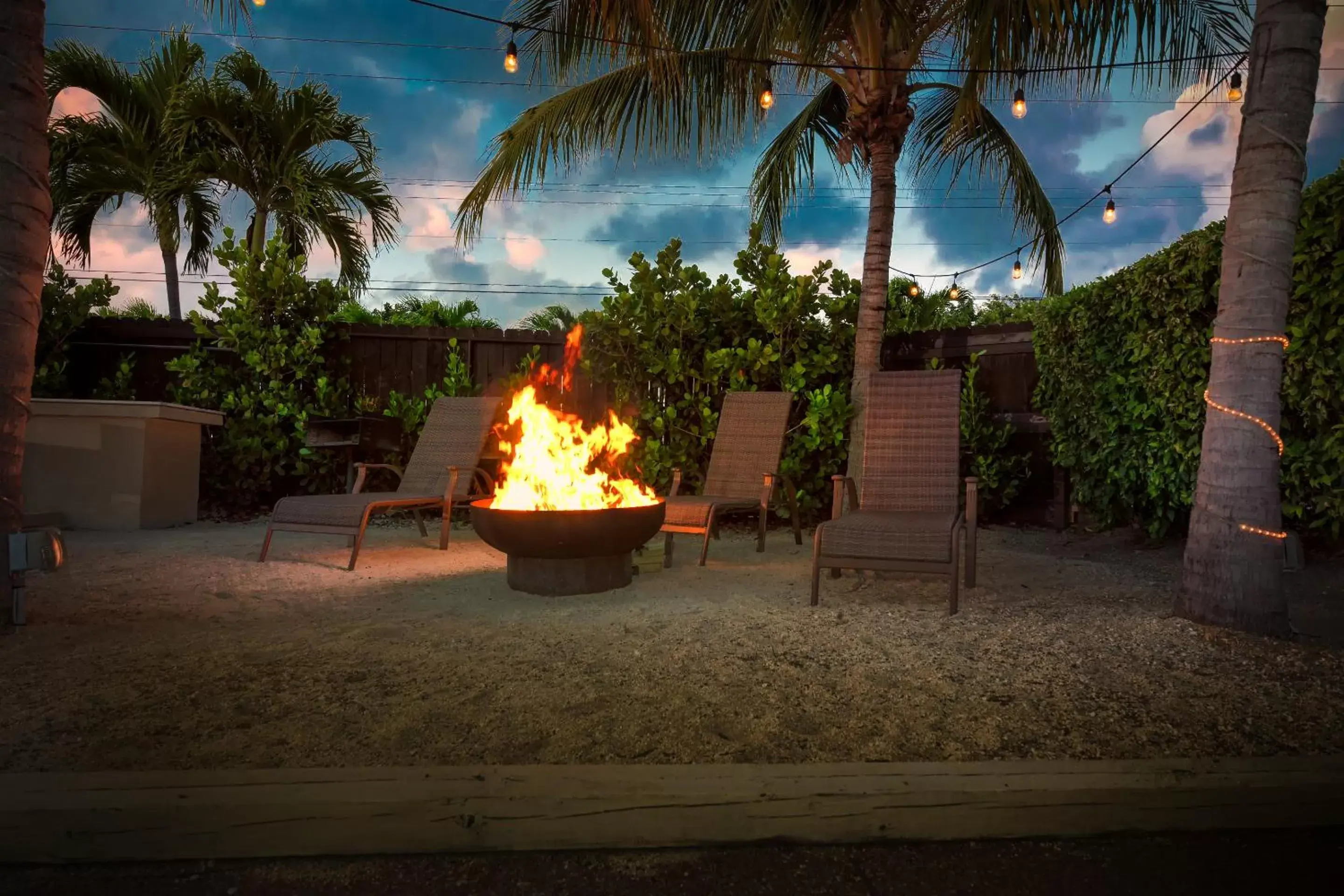 Patio in Creekside Inn Islamorada