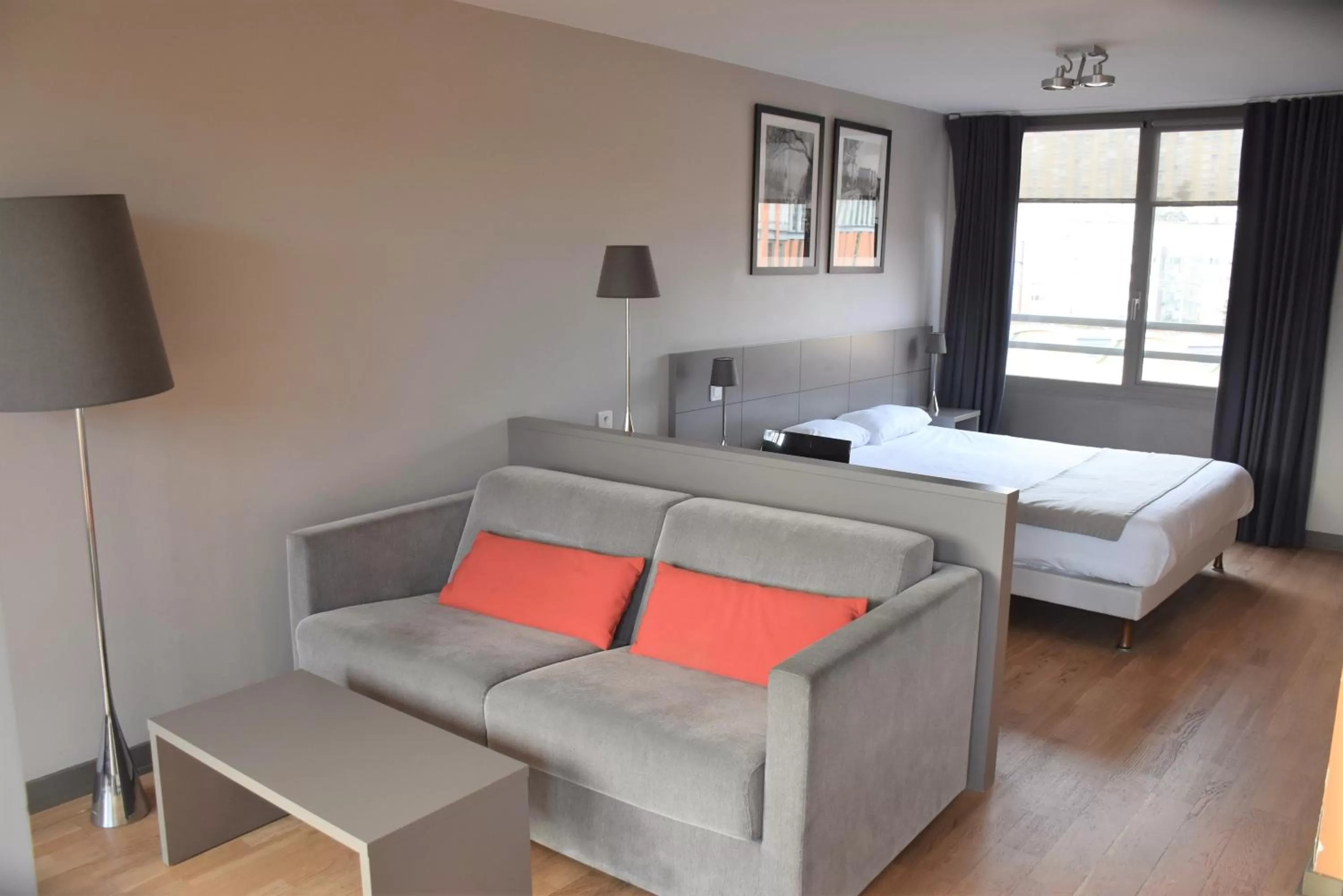 Photo of the whole room, Bed in Adonis Lyon Dock Ouest