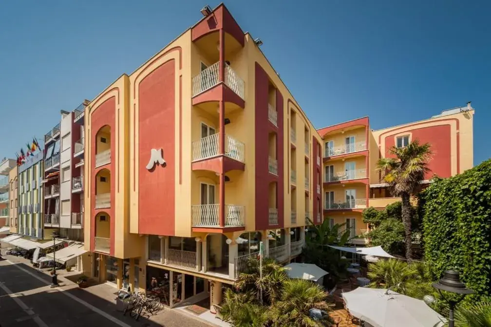 Facade/entrance, Property Building in Hotel Resort Marinella