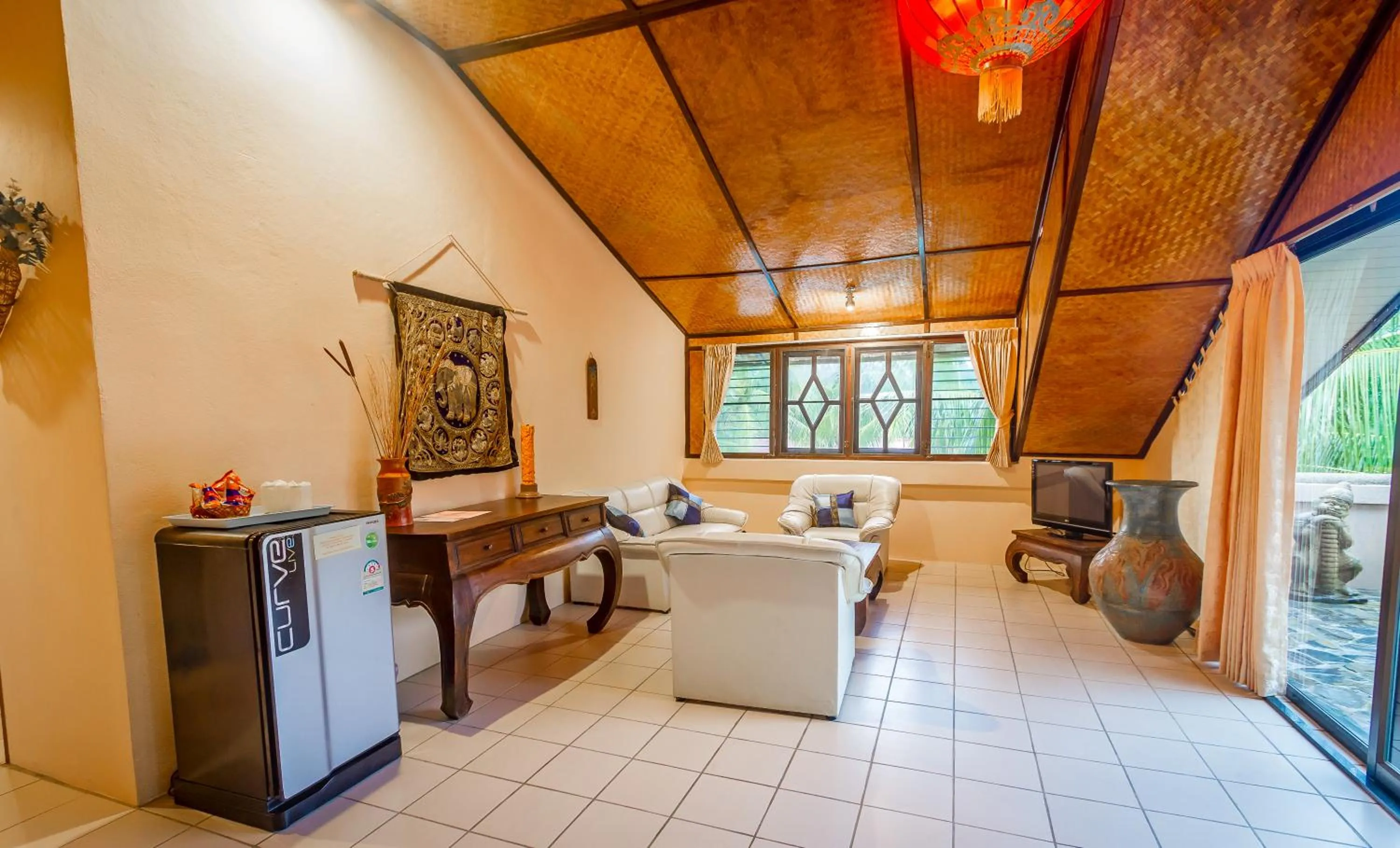 Living room in Laguna Beach Club Resort