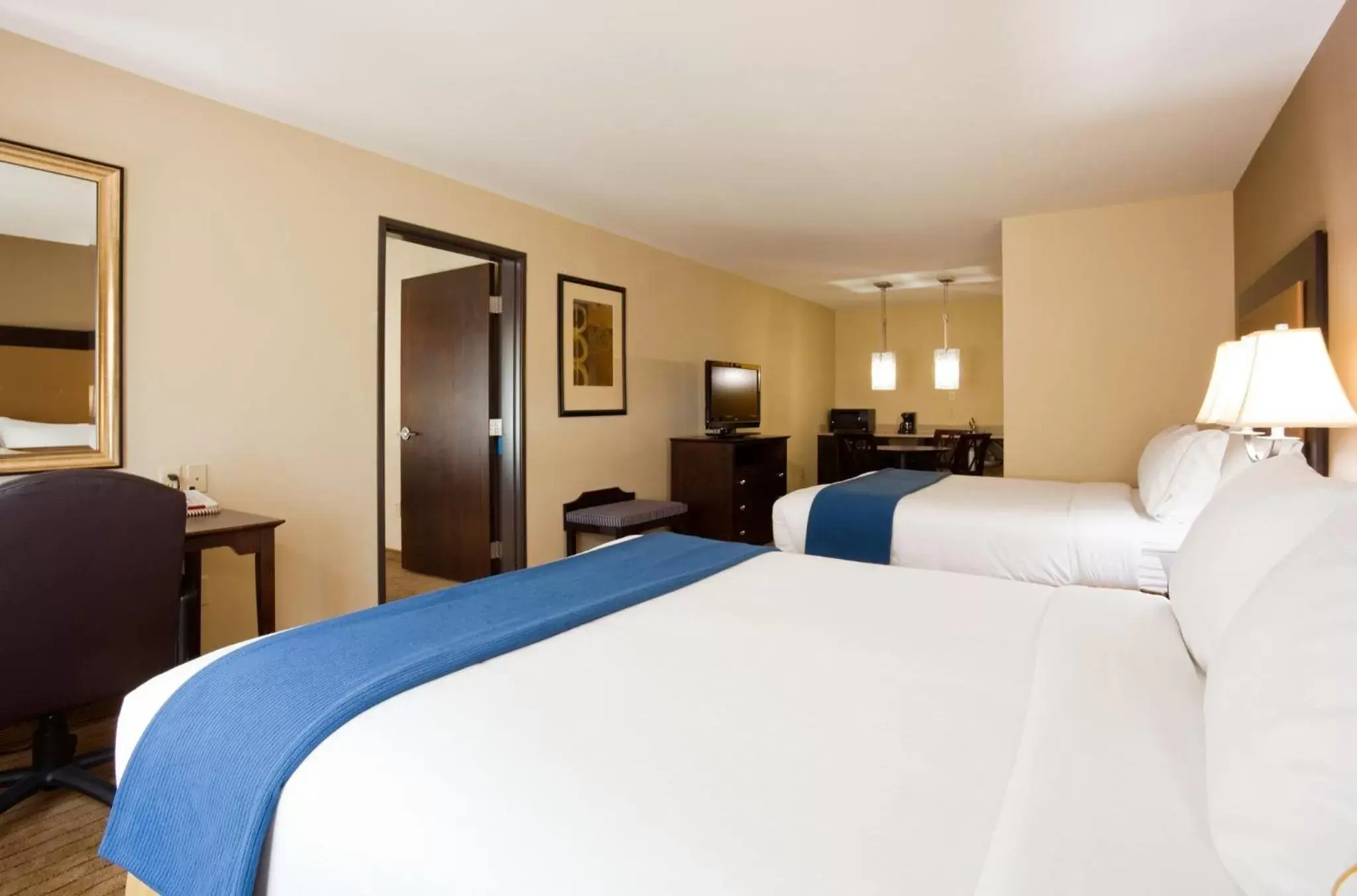 Photo of the whole room, Bed in Holiday Inn Express & Suites Madison-Verona, an IHG Hotel