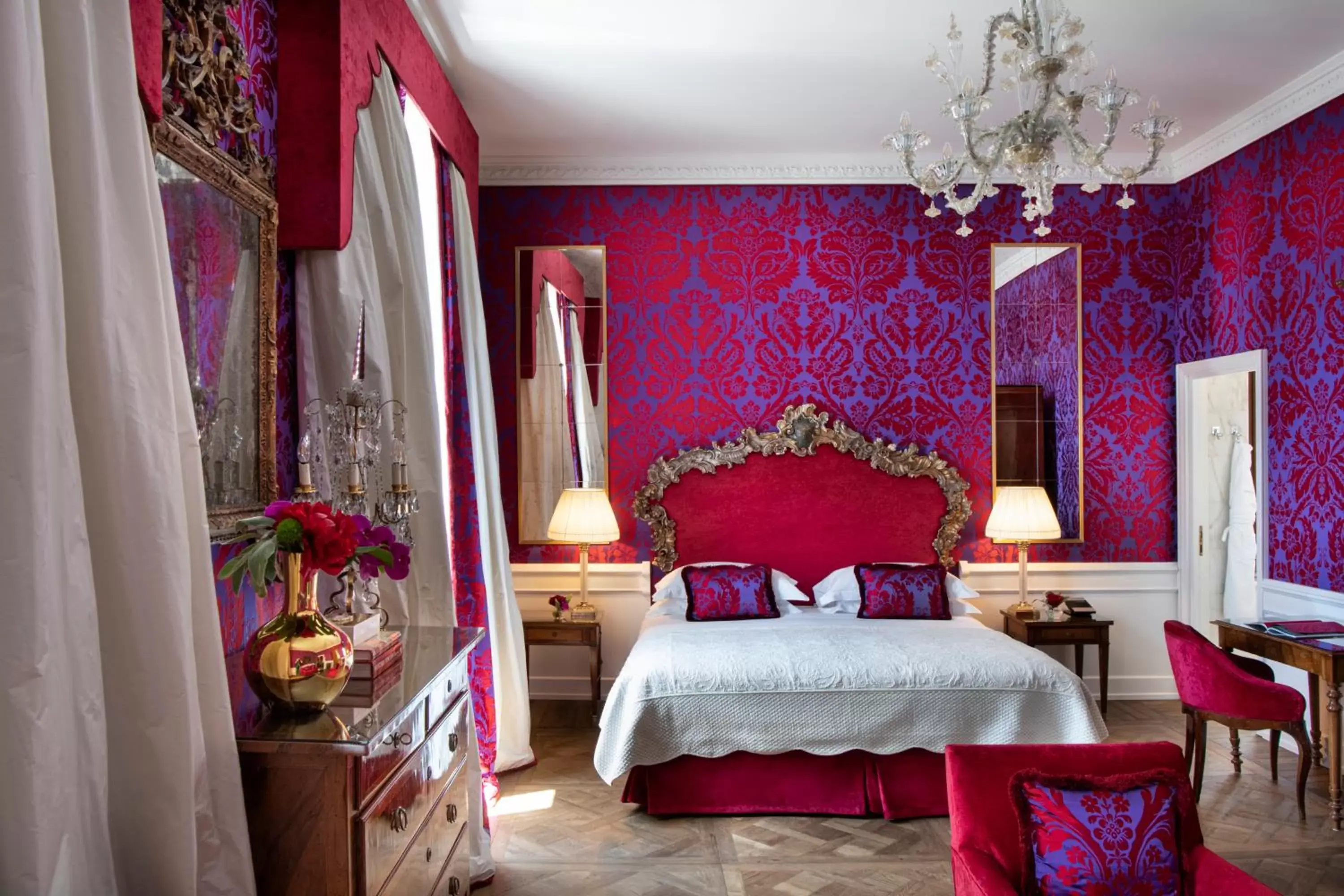 Bedroom, Bed in Helvetia&Bristol Firenze – Starhotels Collezione