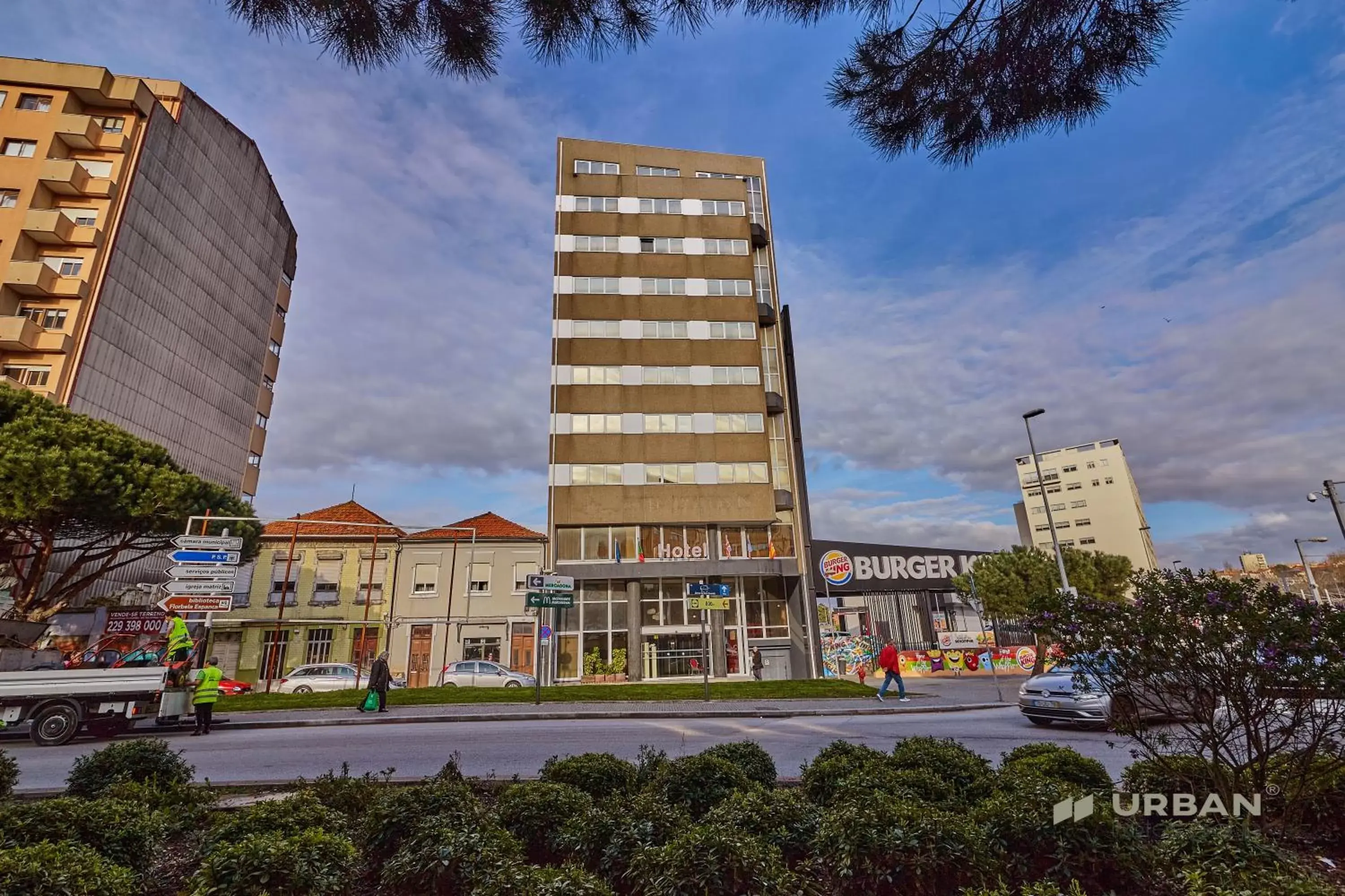 Facade/entrance, Property Building in Urban Hotel Amadeos