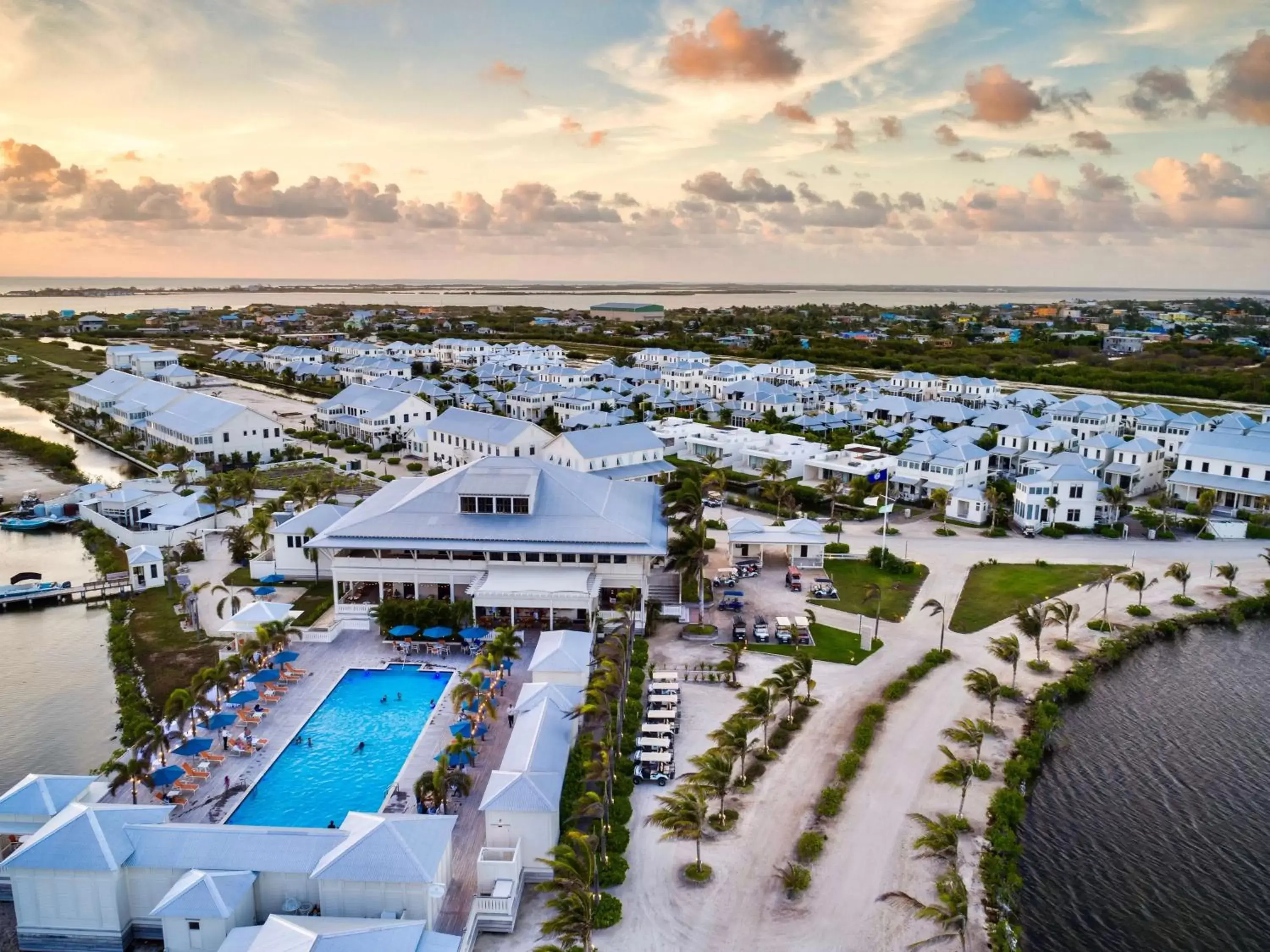 Property building, Bird's-eye View in Mahogany Bay Resort and Beach Club, Curio Collection