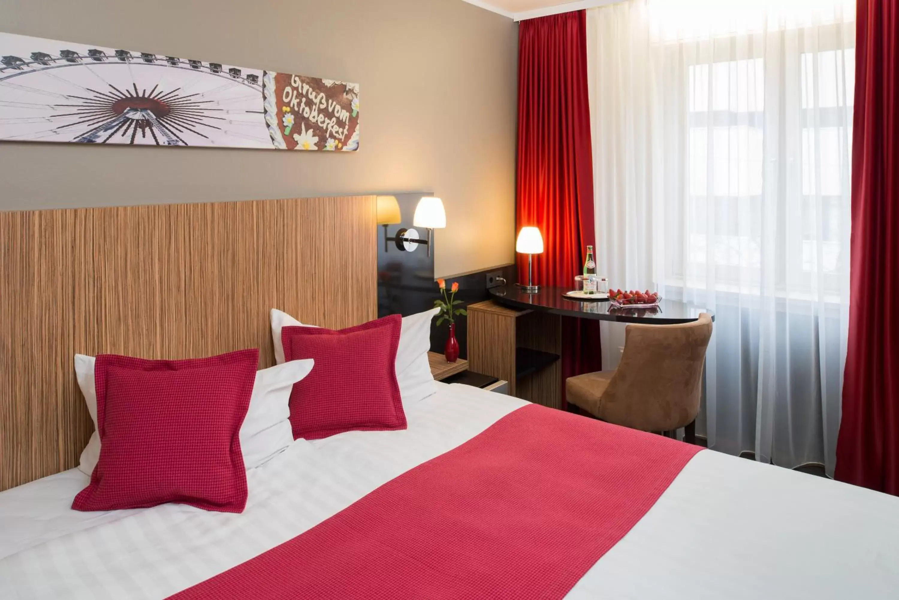 Bed in Hotel Munich City
