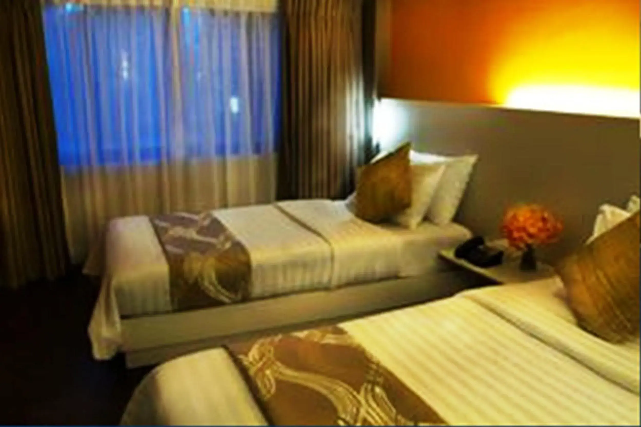 Bed in Pillows Hotel Cebu