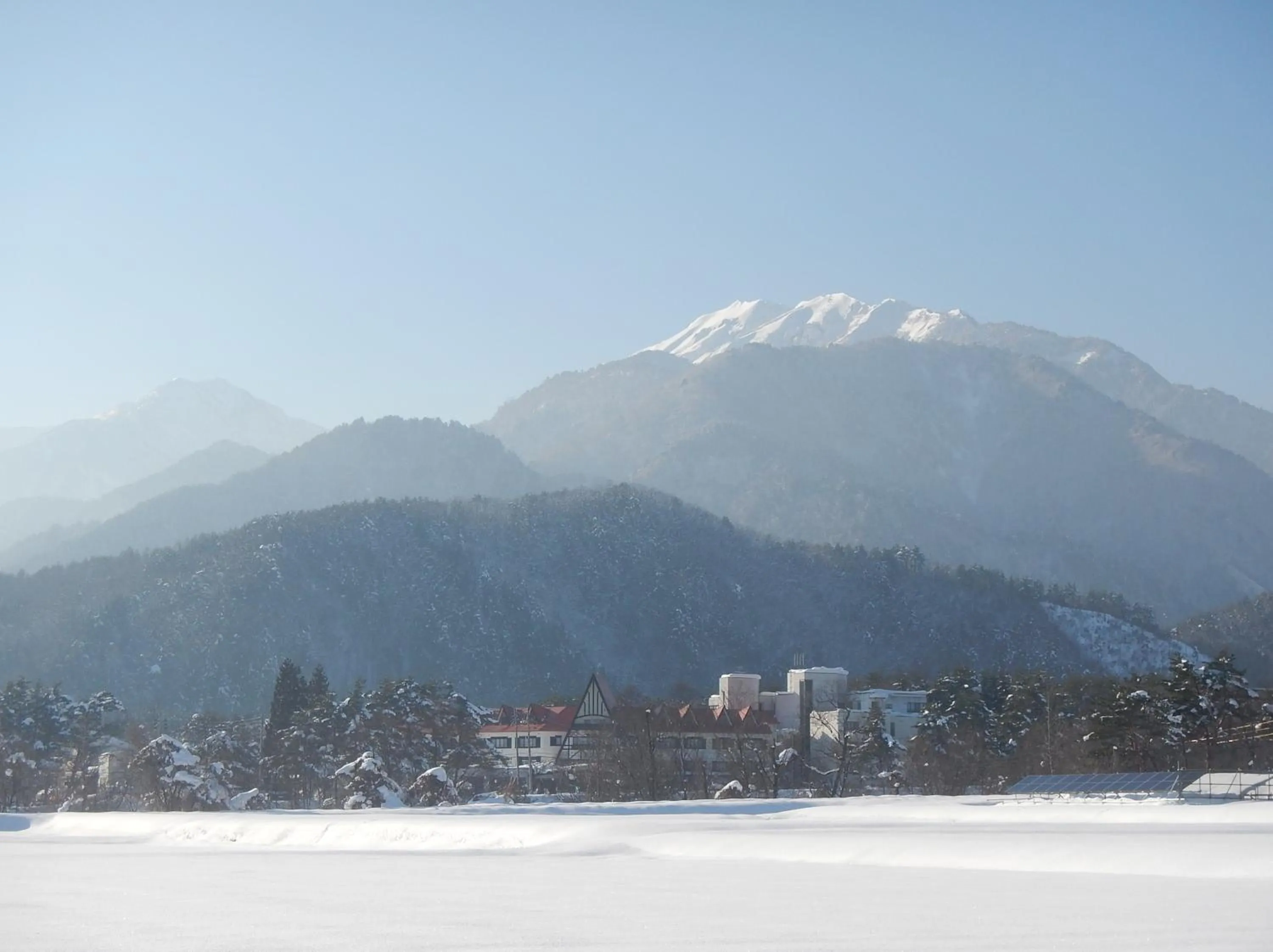 Winter in Kurobe Kanko Hotel