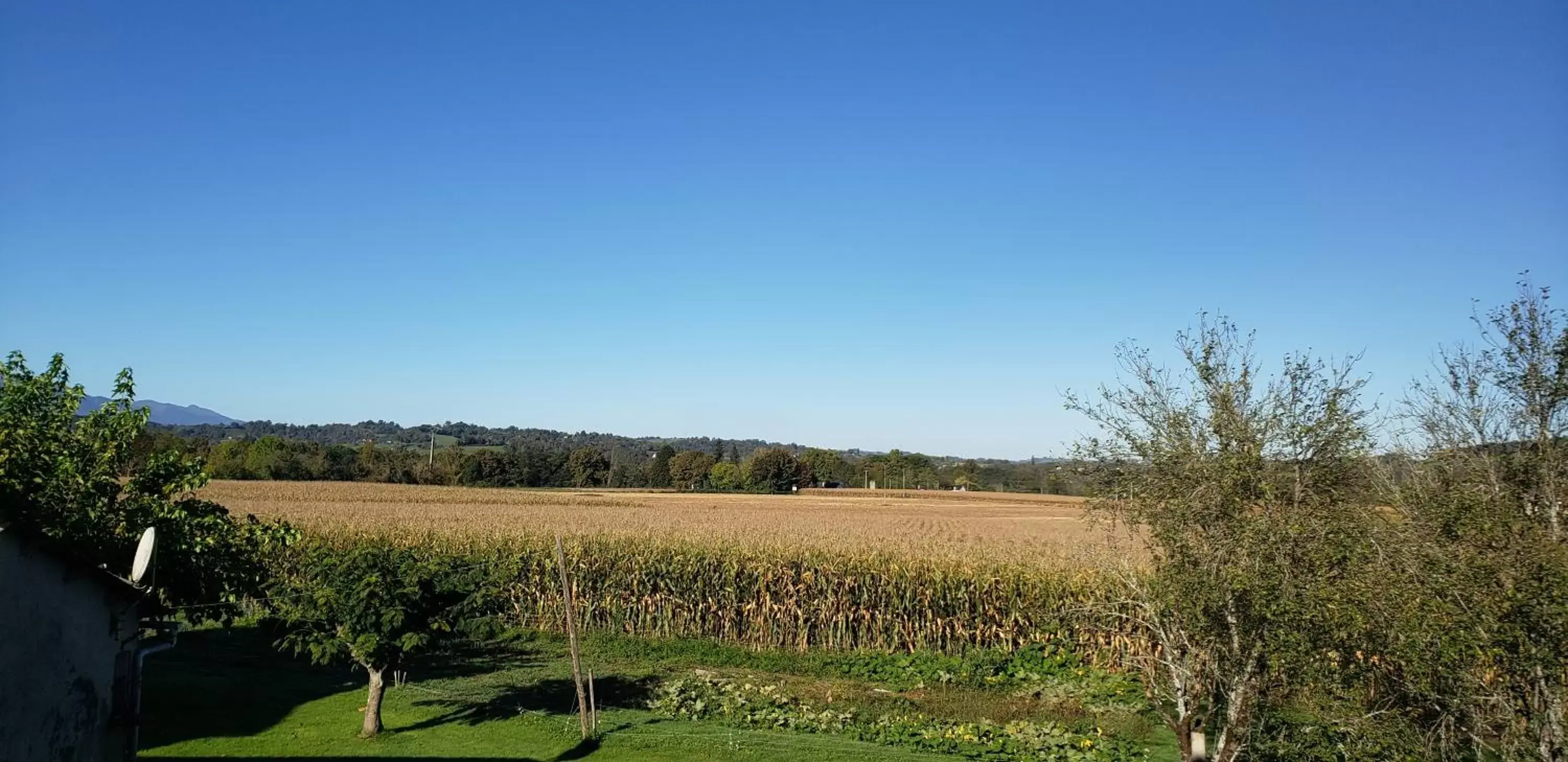 Natural landscape in Ferme Peyroutet