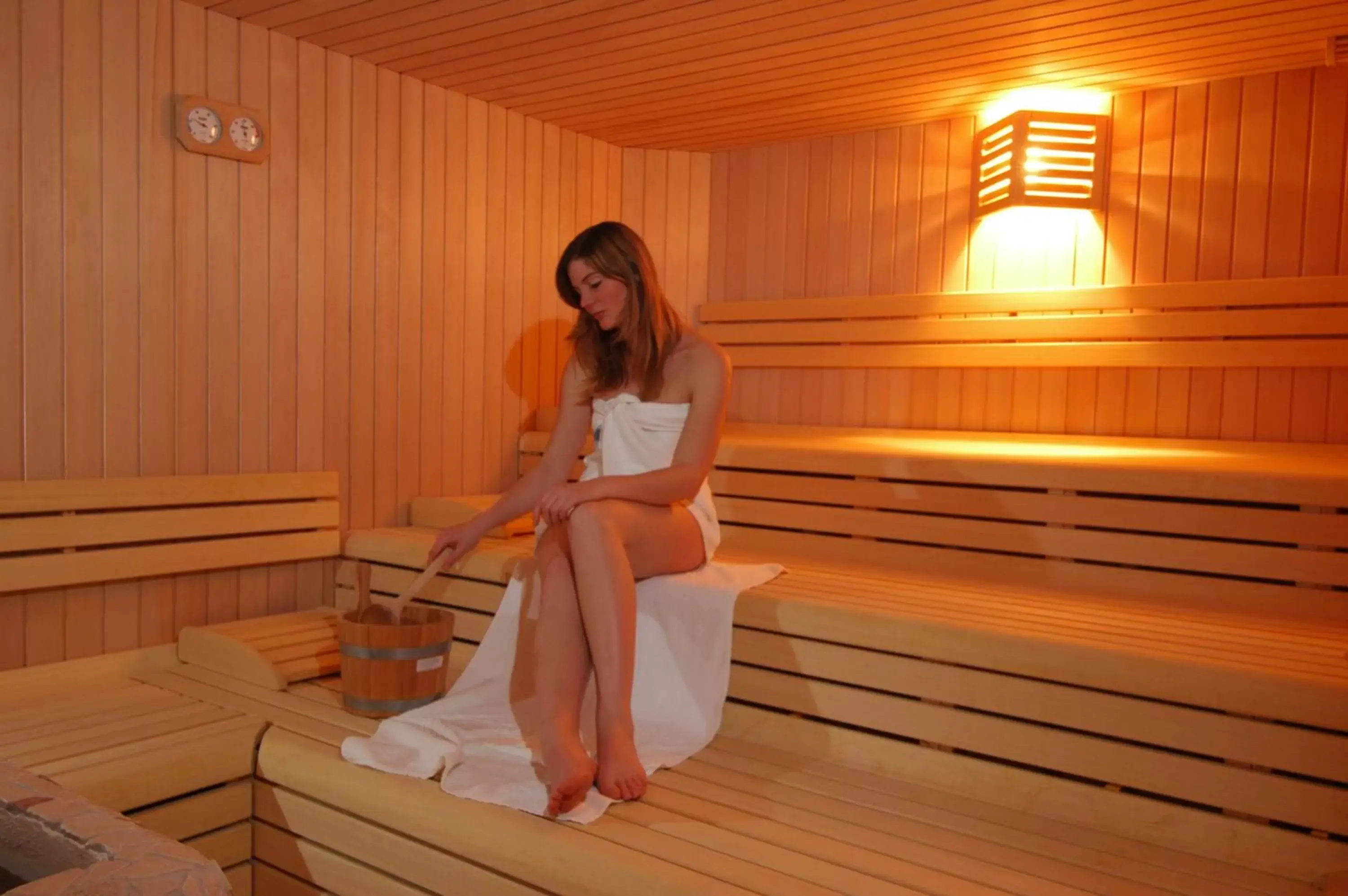 Spa and wellness centre/facilities in Hotel Weiher Green Lake