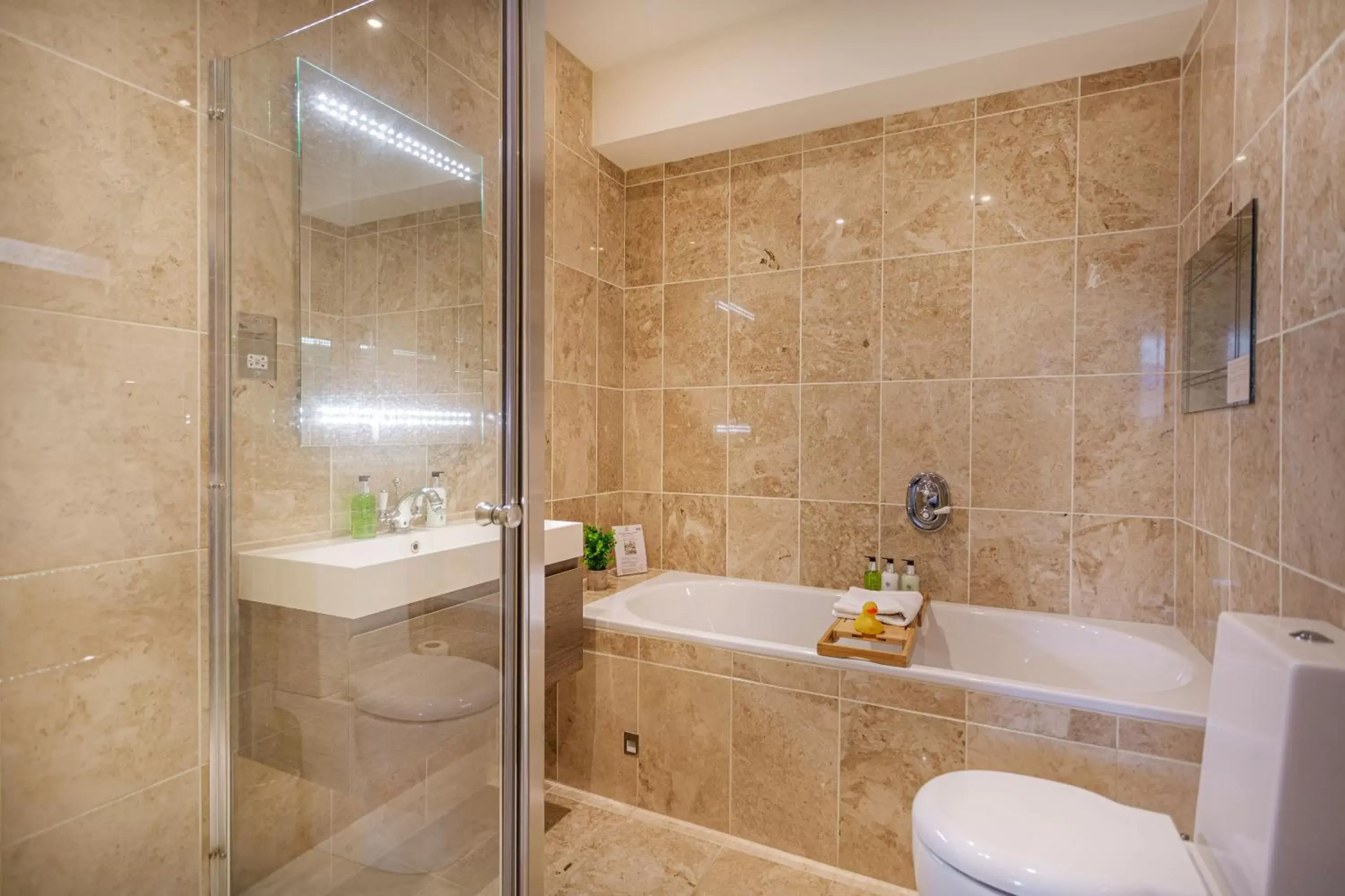 Bathroom in The White Horse Hotel, Romsey, Hampshire