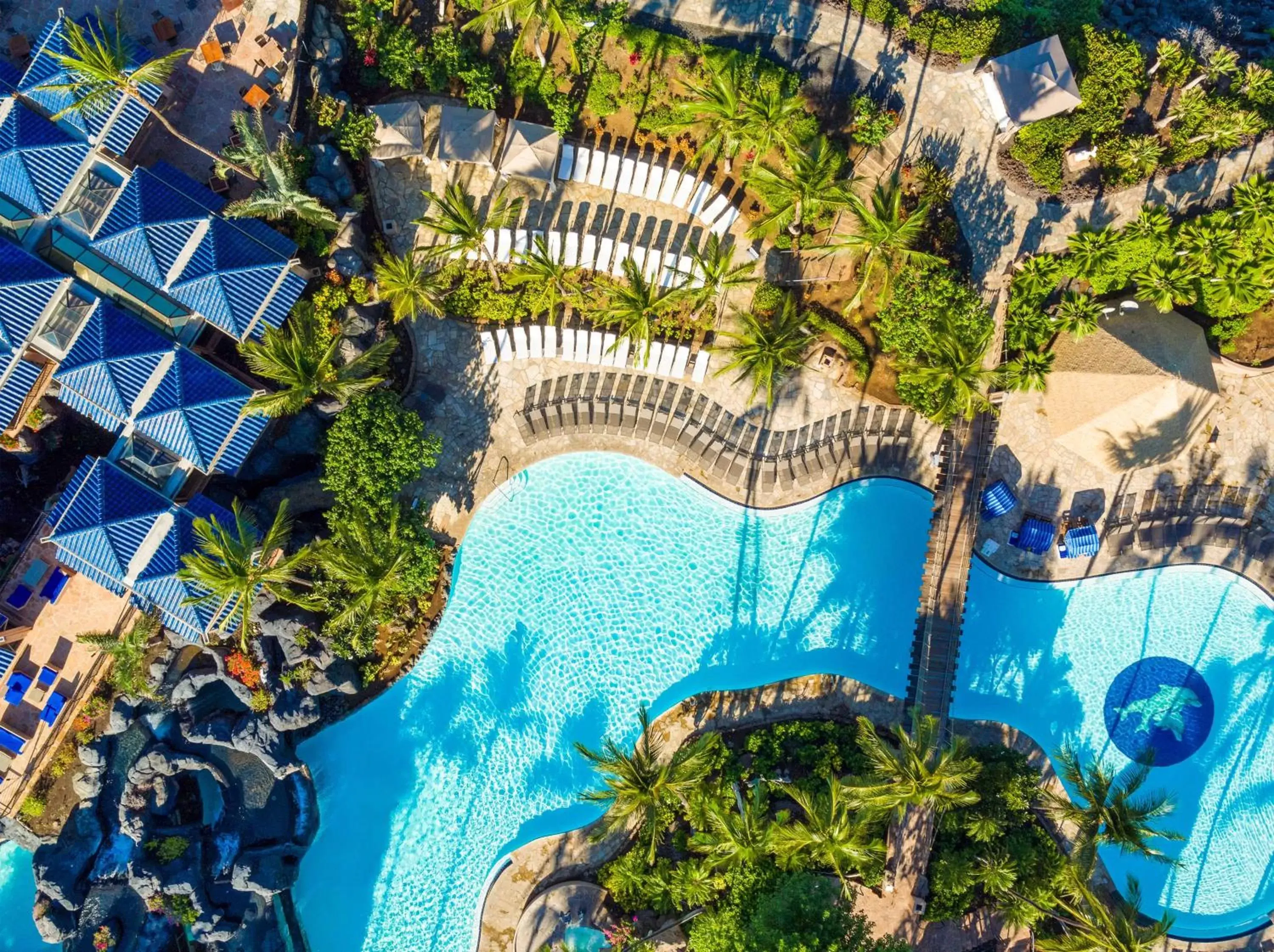 Property building, Pool View in Hilton Grand Vacations Club Ocean Tower Waikoloa Village