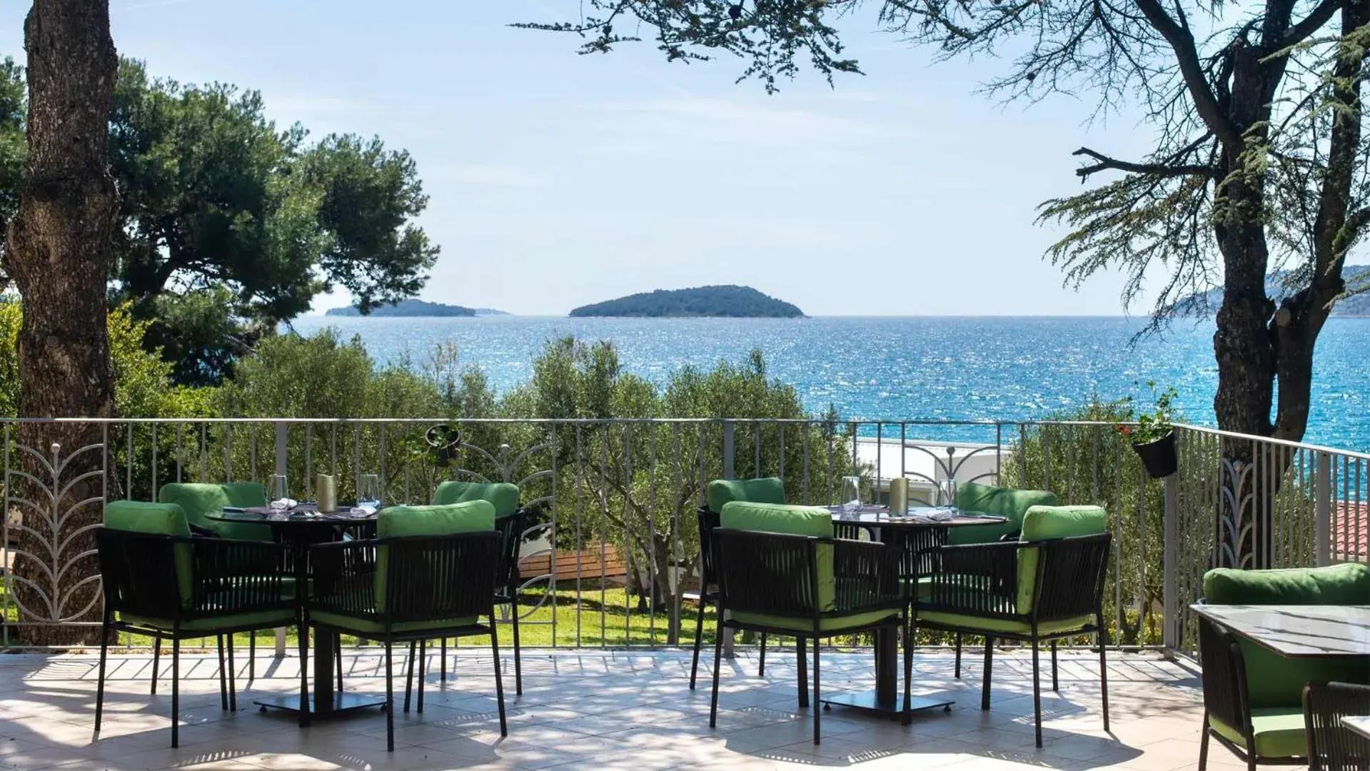 Sea view, Restaurant/Places to Eat in Amadria Park Beach Hotel Niko