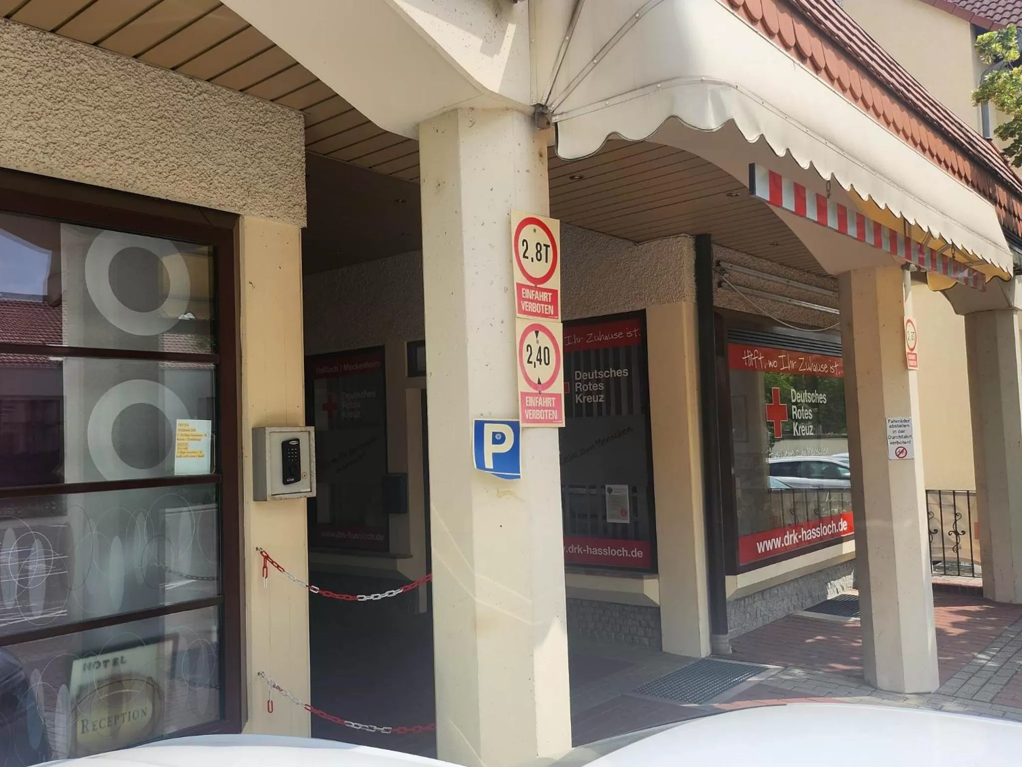 Property building in Hotel Restaurant Paelzer-Buwe