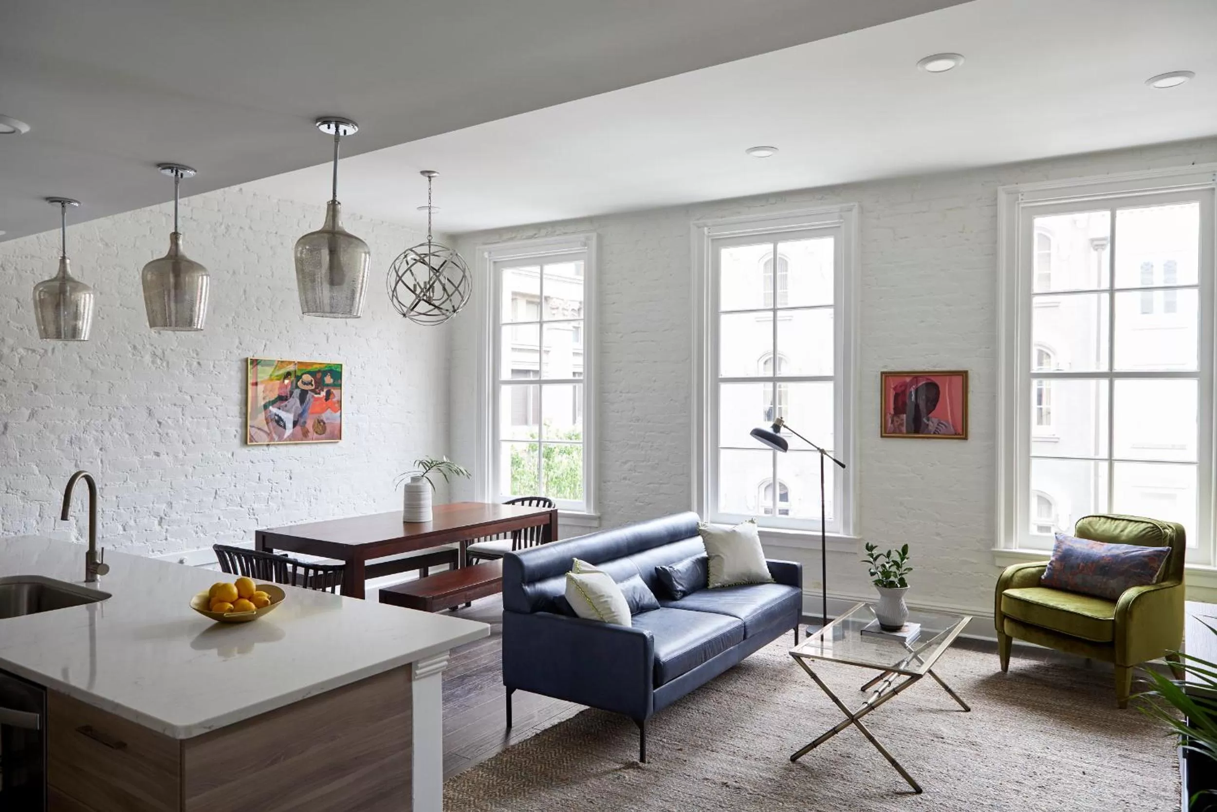 Living room, Seating Area in Sonder Lafayette Square