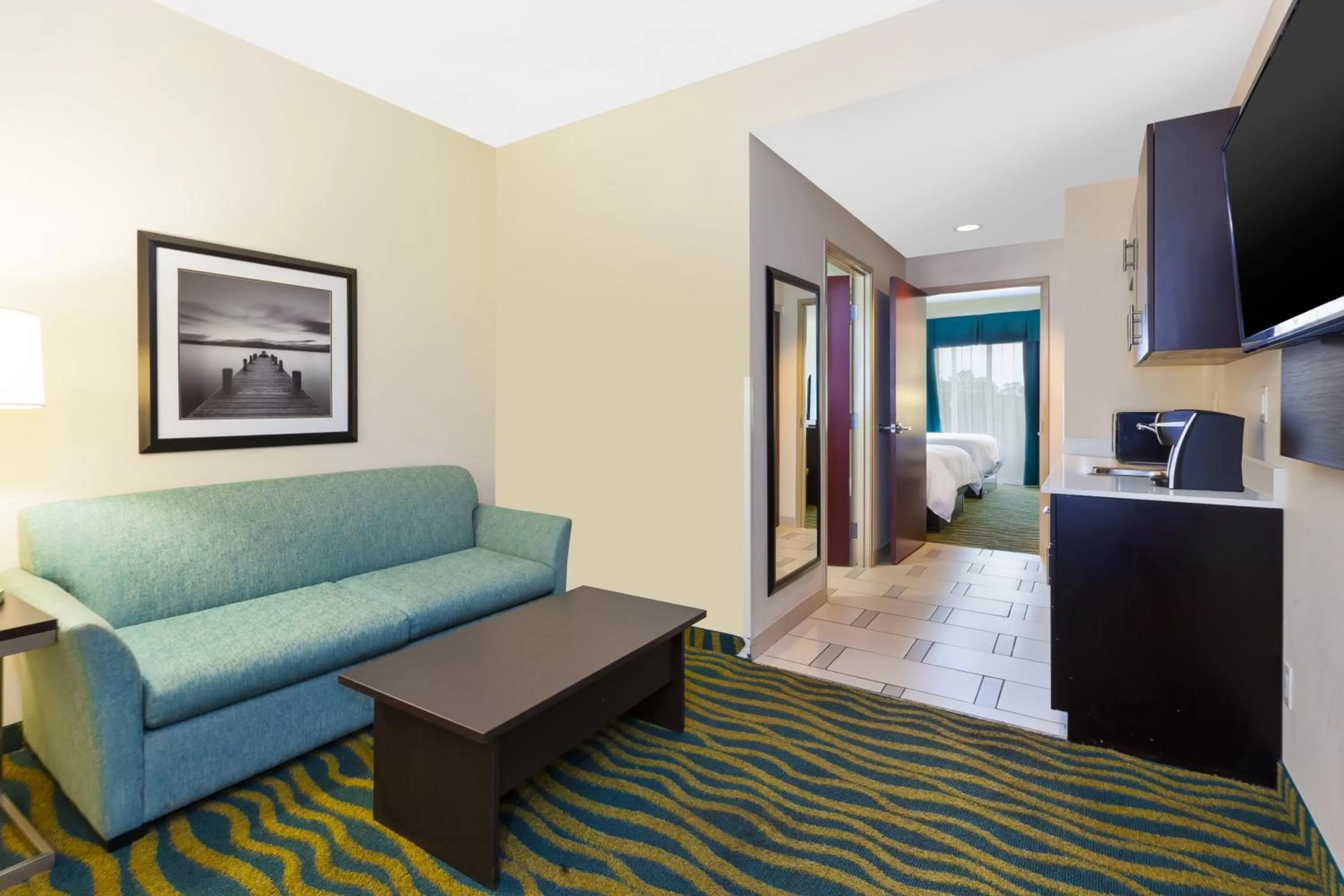 Bedroom in Holiday Inn Express & Suites Southport - Oak Island Area by IHG