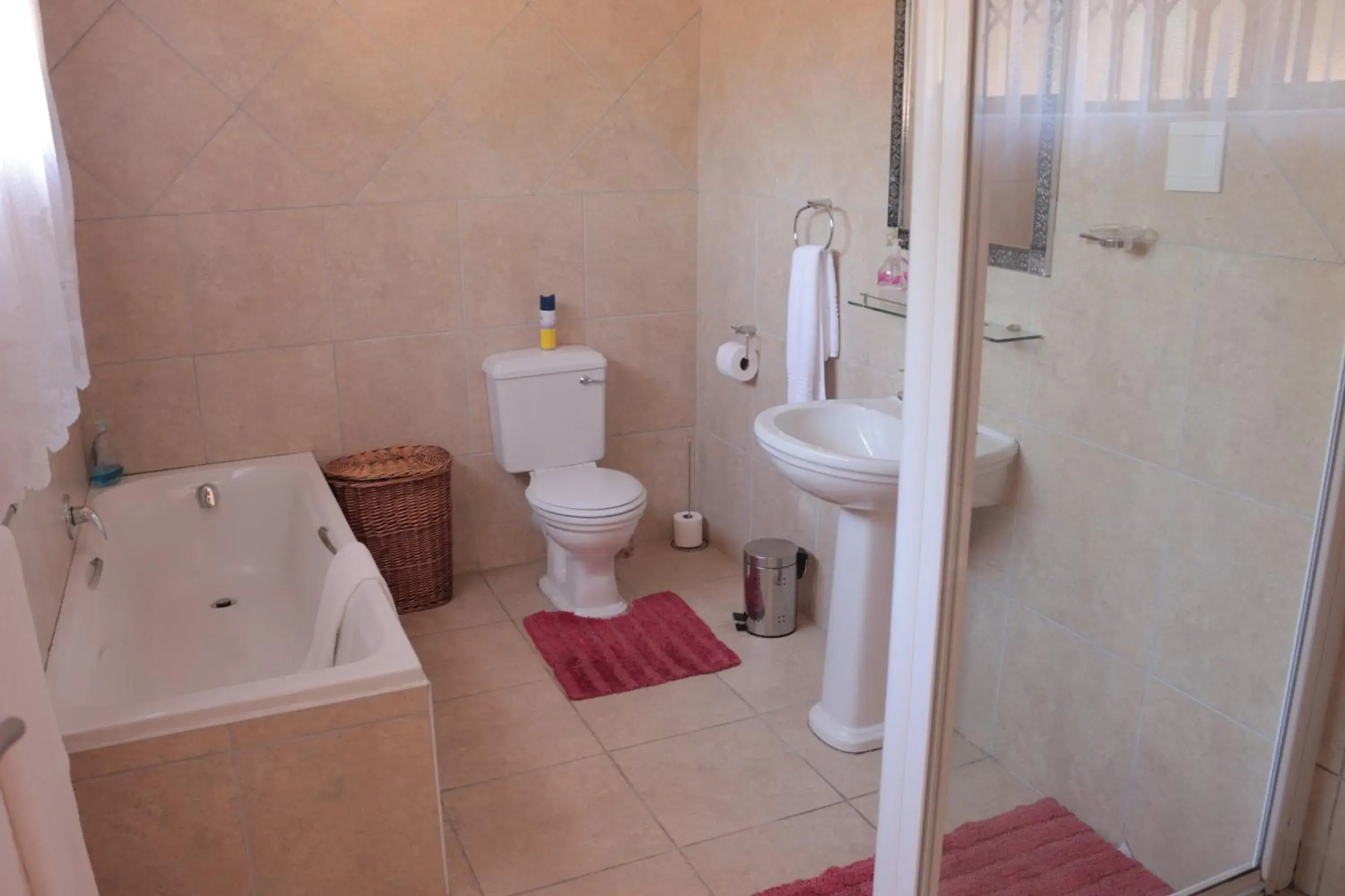 Bathroom in Rose Petals Guest House