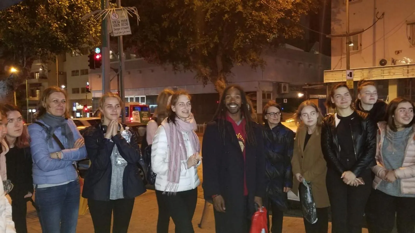 group of guests in Momo's Hostel