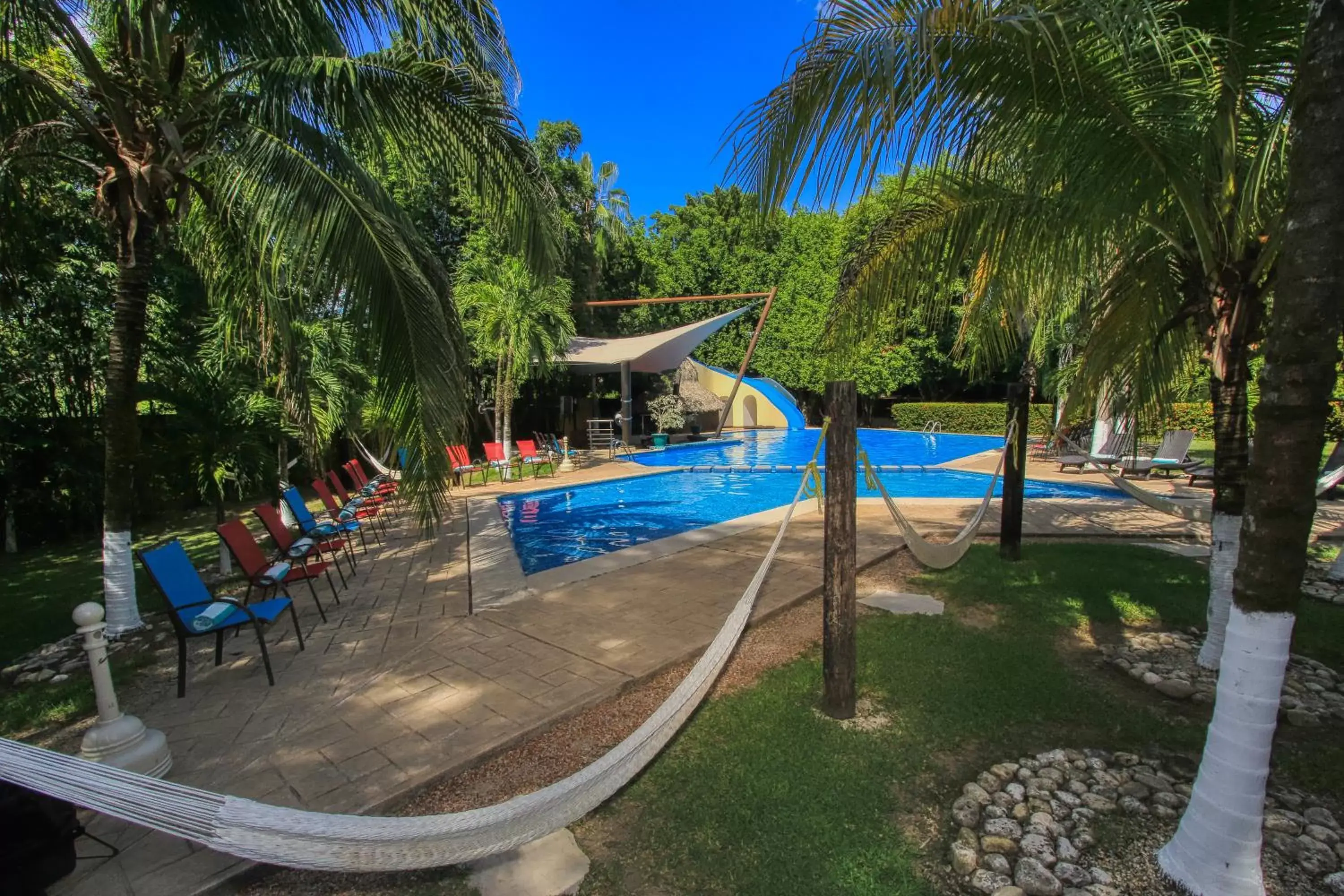 Swimming Pool in Hotel Ciudad Real Palenque