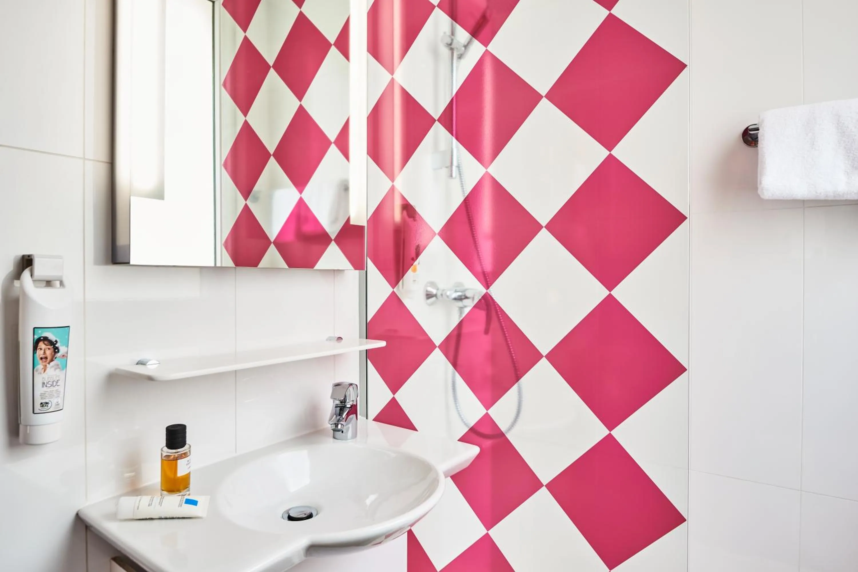 Bathroom in ibis Styles Paris Alesia Montparnasse