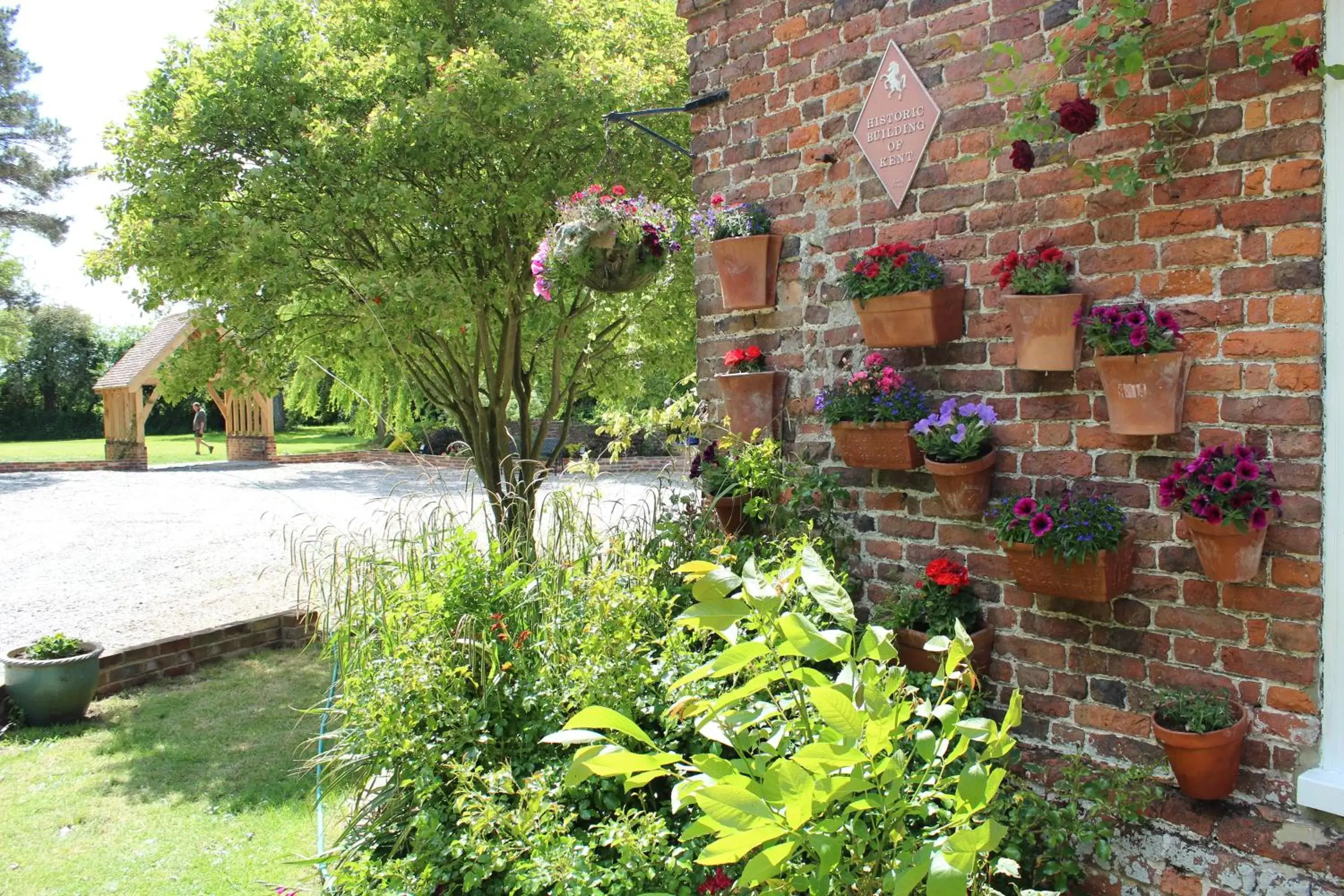 Decorative detail, Garden in Molland Manor House Bed & Breakfast